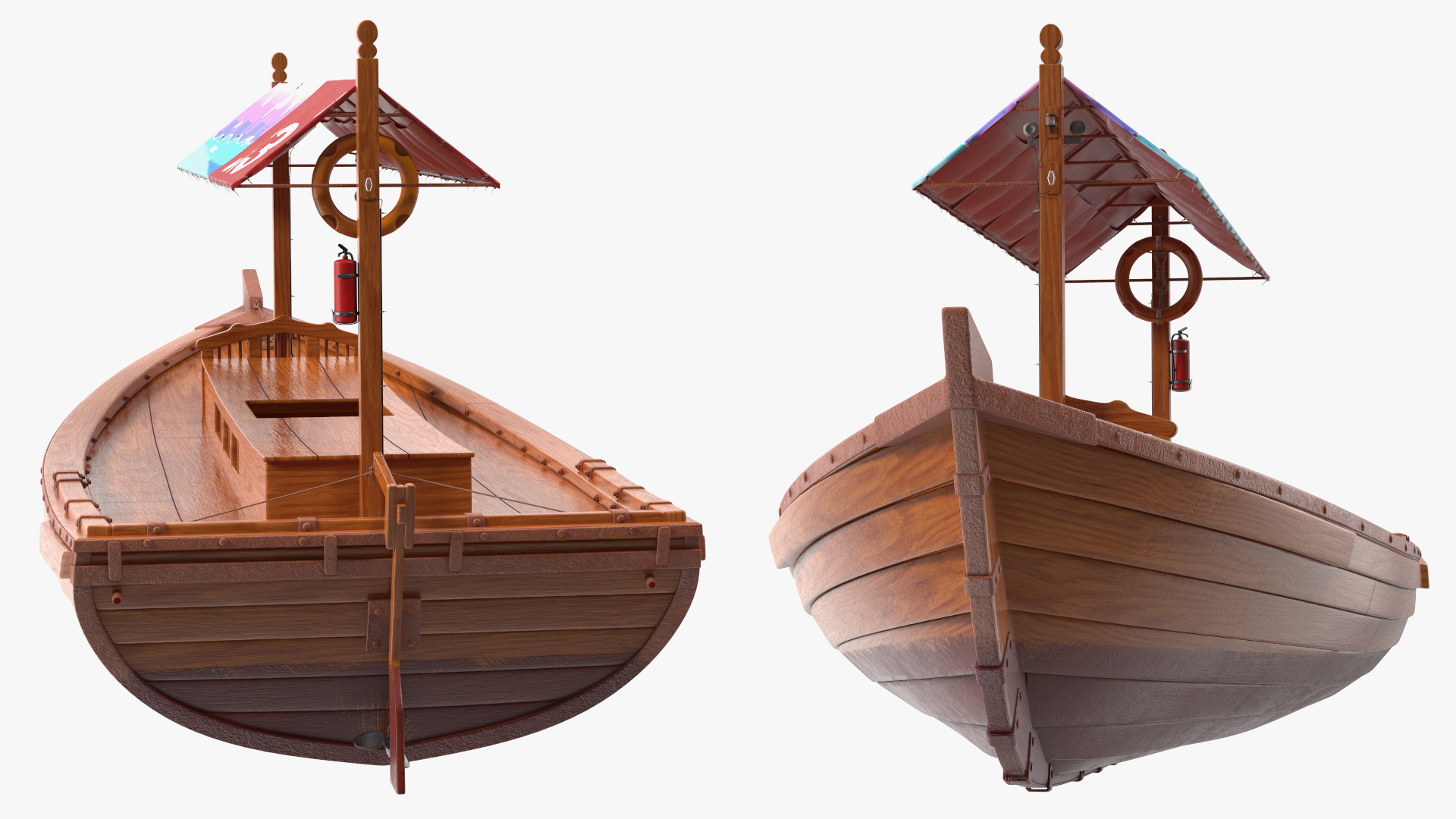 Dubai Abra Boat New 3D model