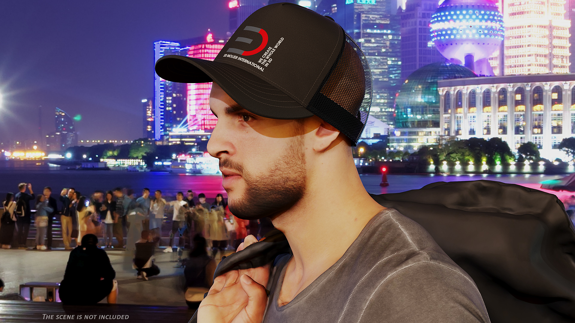 Baseball Cap 3DMI 3D