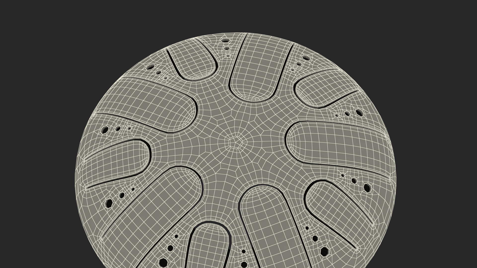 3D model Metal Tank Drum