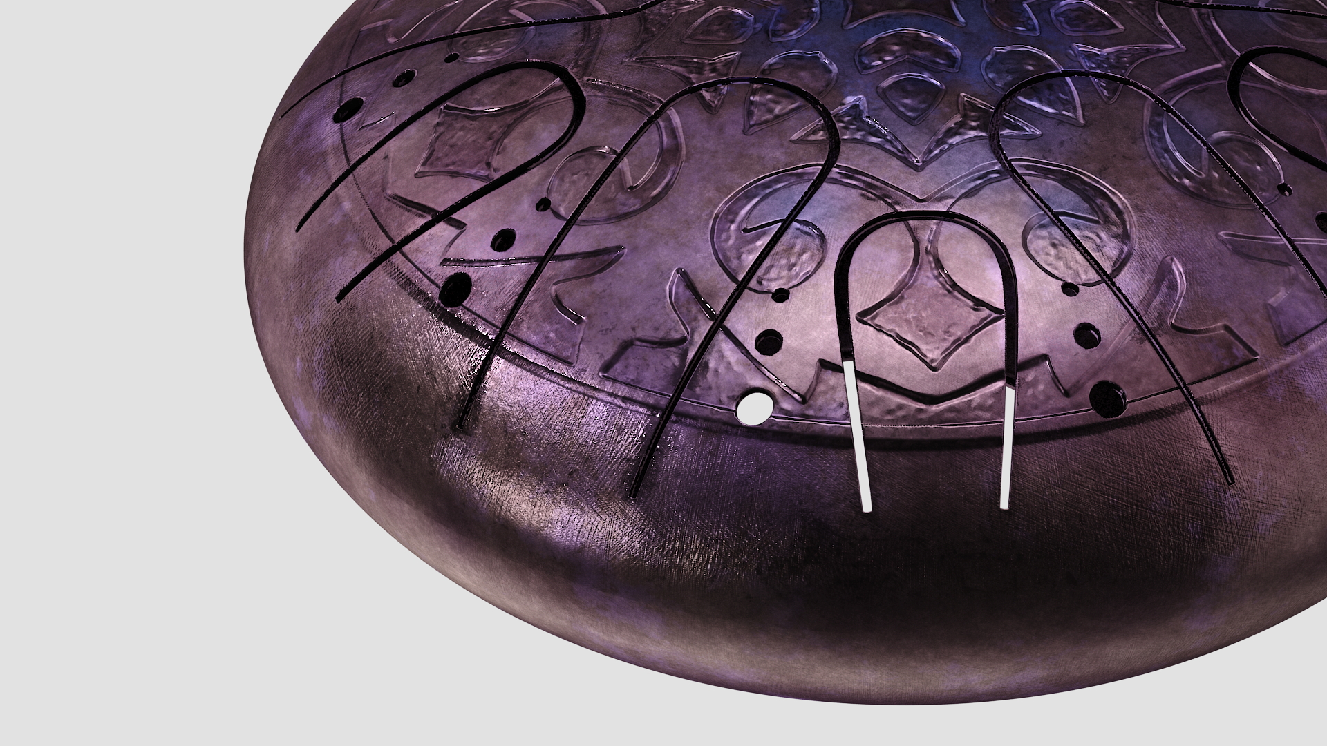 3D model Metal Tank Drum