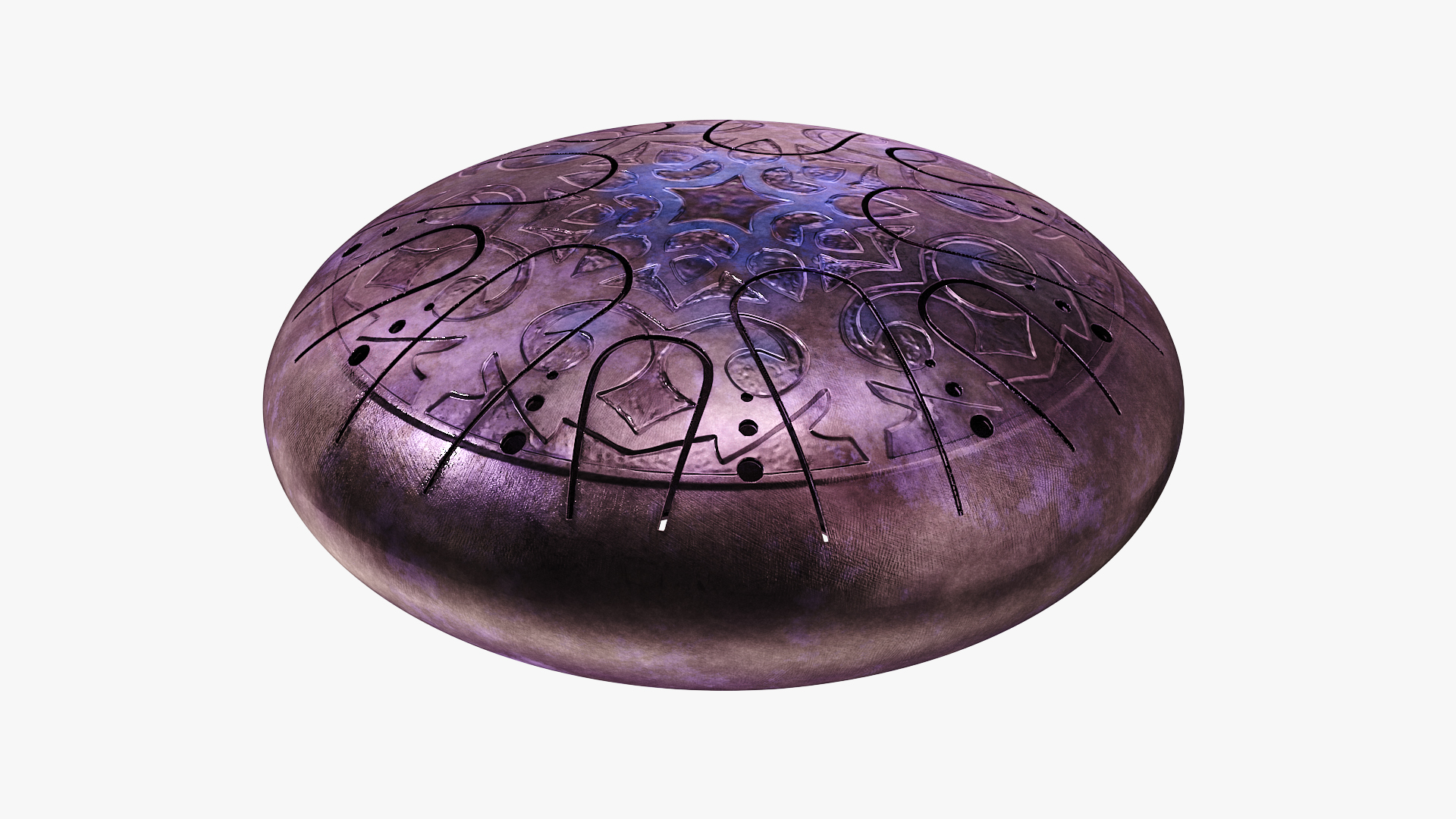 3D model Metal Tank Drum