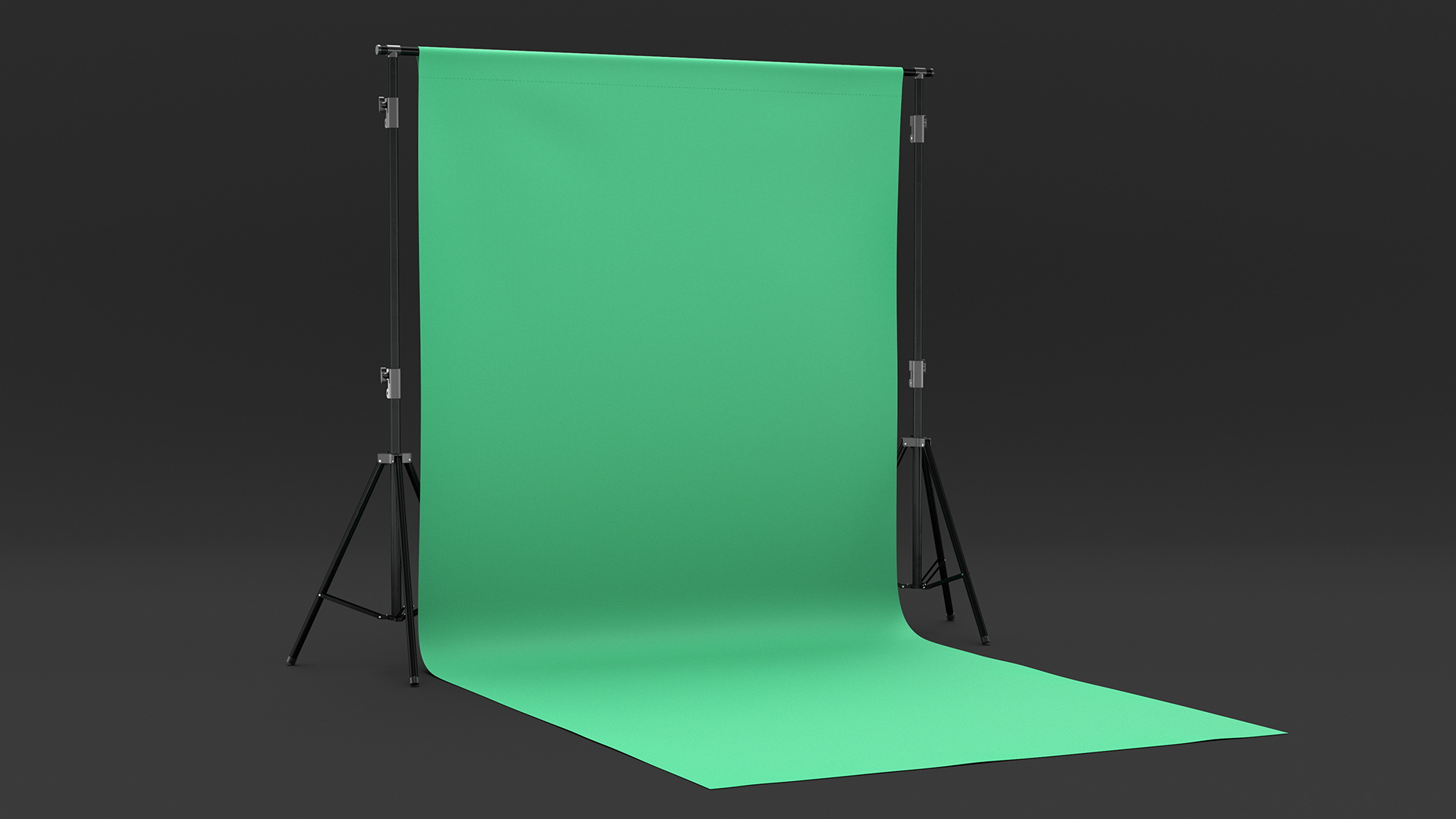 3D Adjustable Photography Fabric Background Support model