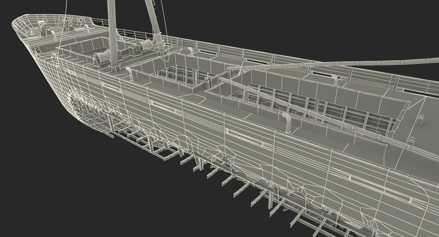 Shipwreck 3D model