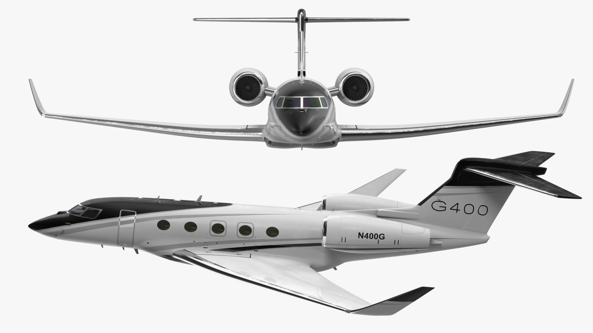 Gulfstream G400 Flight 3D