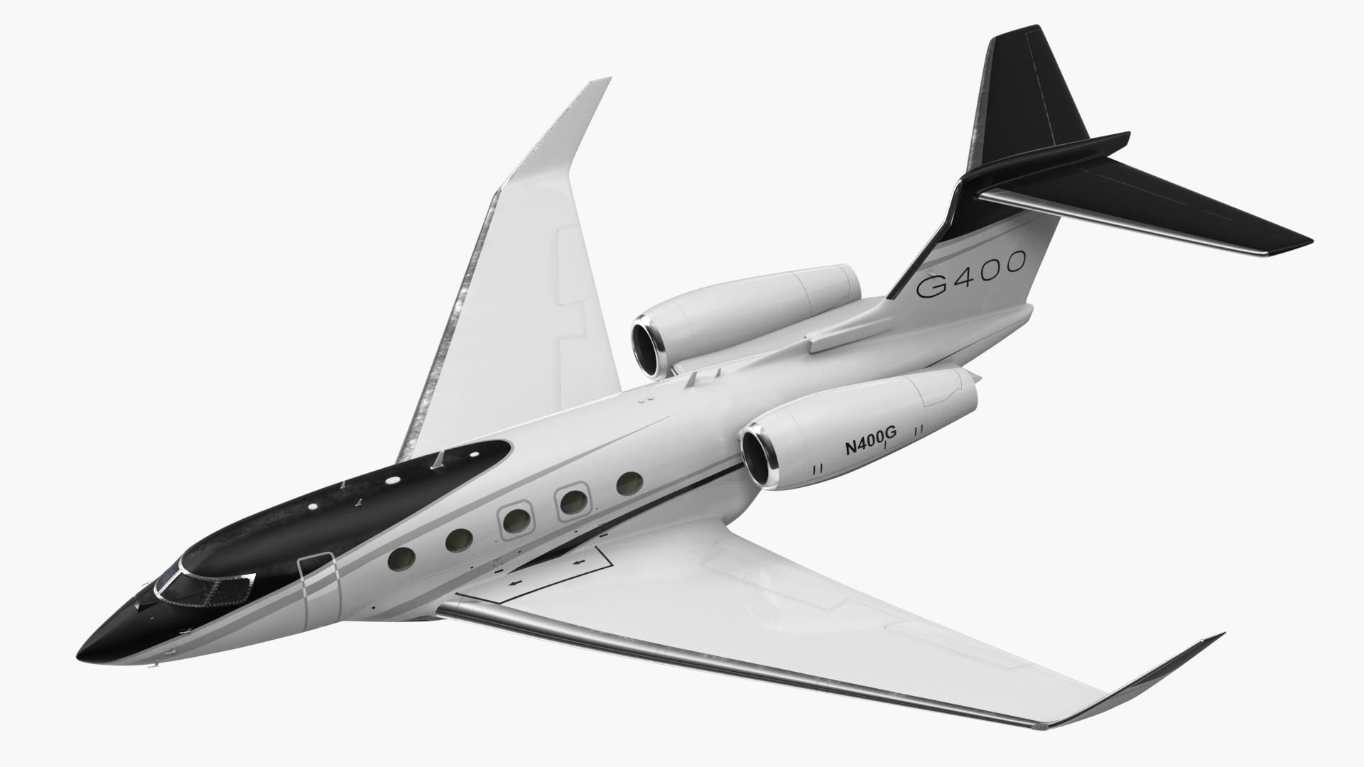 Gulfstream G400 Flight 3D