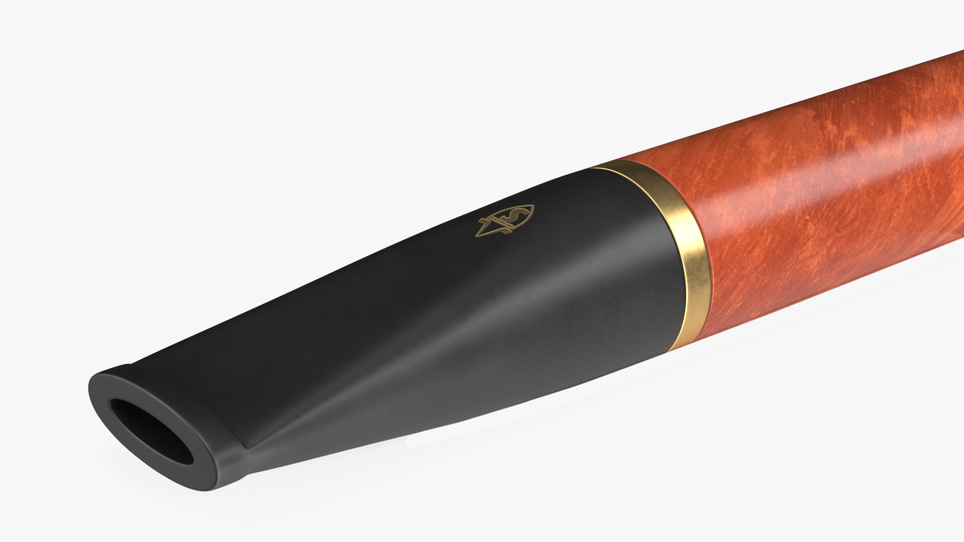 Vintage Cigarette Holders Set Dark 3D model