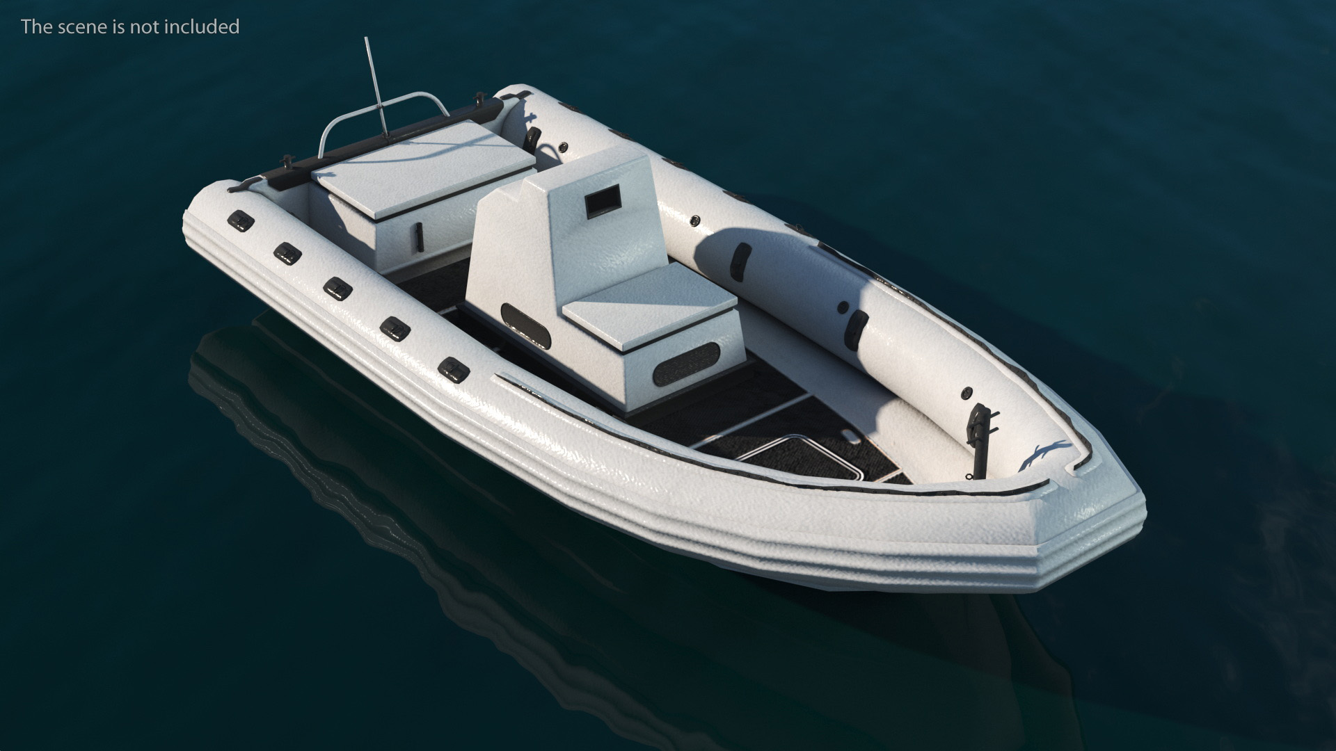 3D Simplified Inflatable Boat