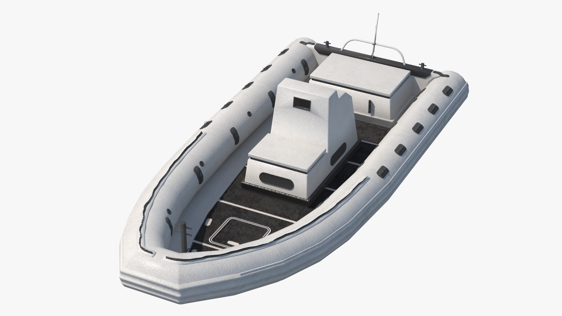 3D Simplified Inflatable Boat