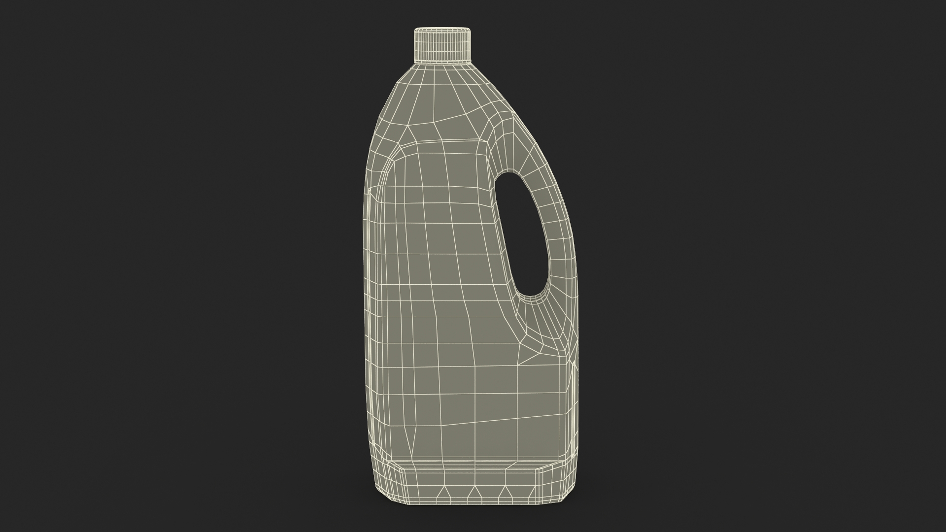 3D Bottle with Household Chemicals Pink
