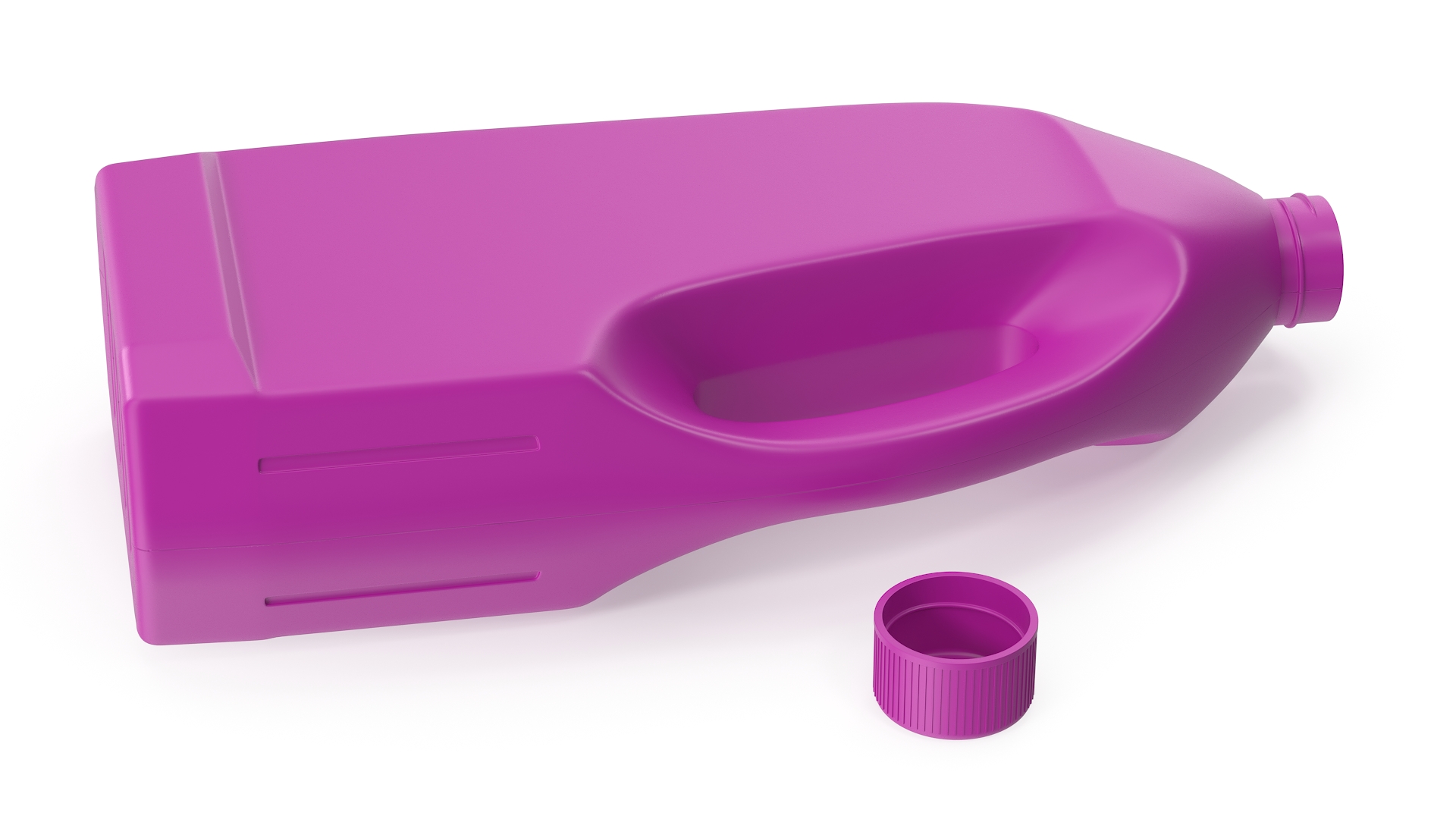 3D Bottle with Household Chemicals Pink
