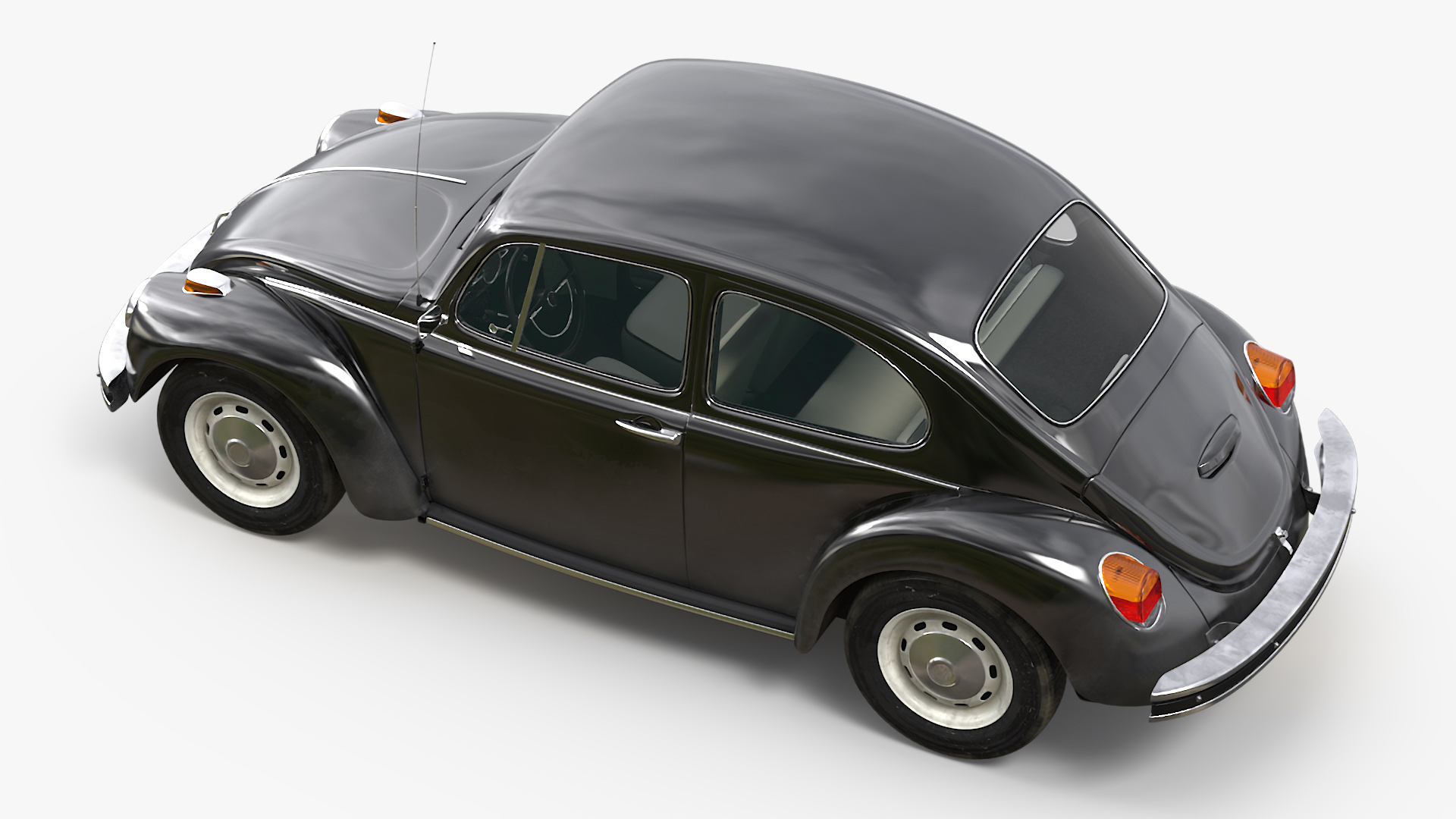 3D model Vintage Volkswagen Beetle