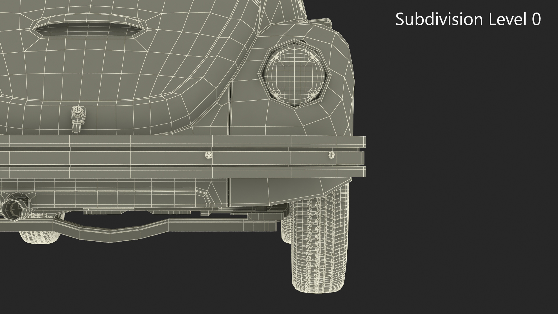3D model Vintage Volkswagen Beetle