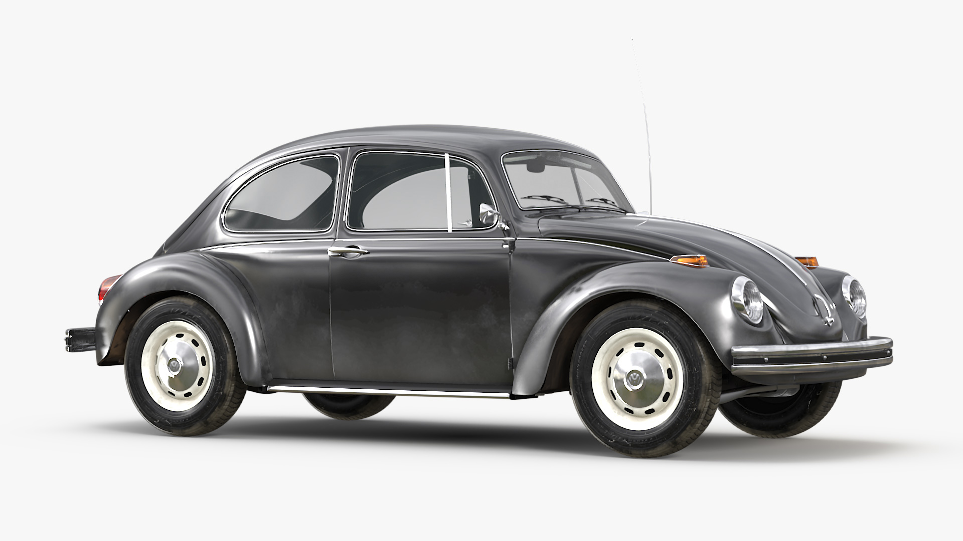 3D model Vintage Volkswagen Beetle