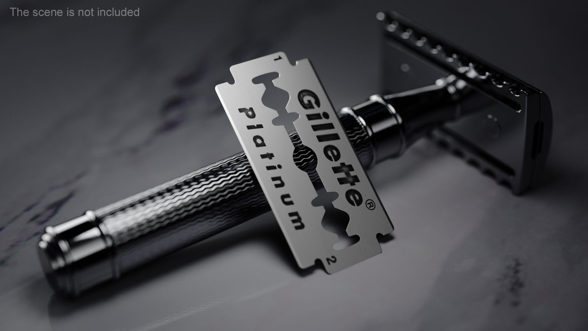 3D model Razor Blade Gillette