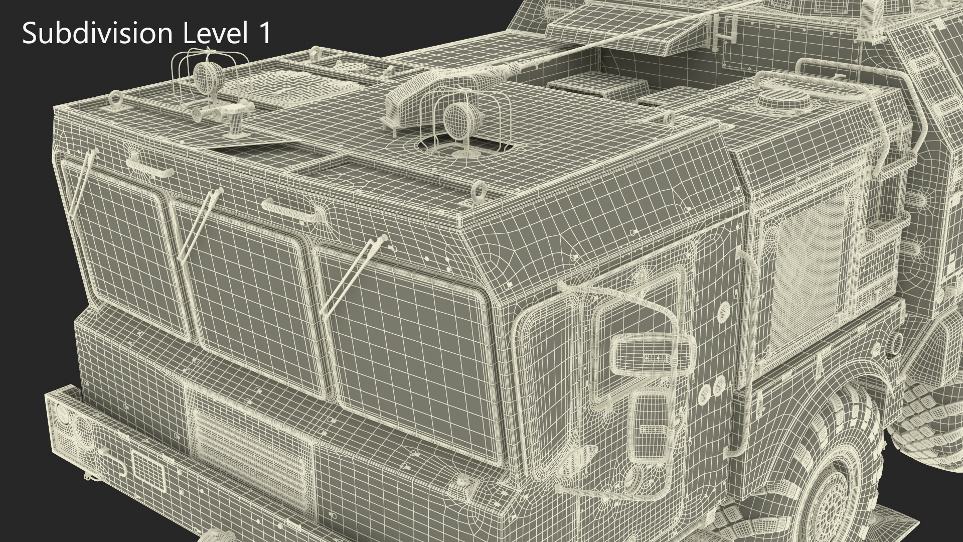 Missile System Iskander SS-26 Stone in Ready 3D model