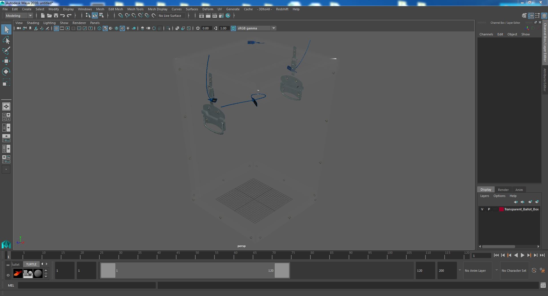 Transparent Ballot Box 3D