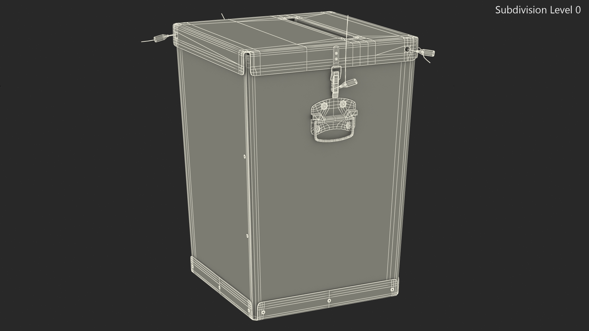 Transparent Ballot Box 3D