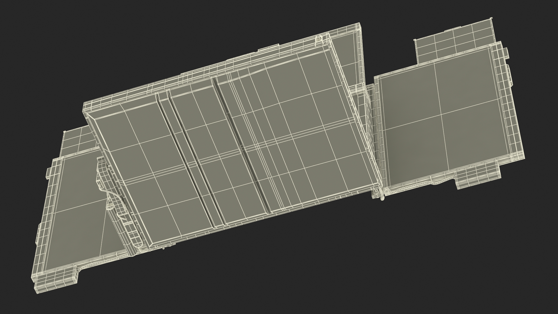 Professional Laptop with Miner Software 3D model
