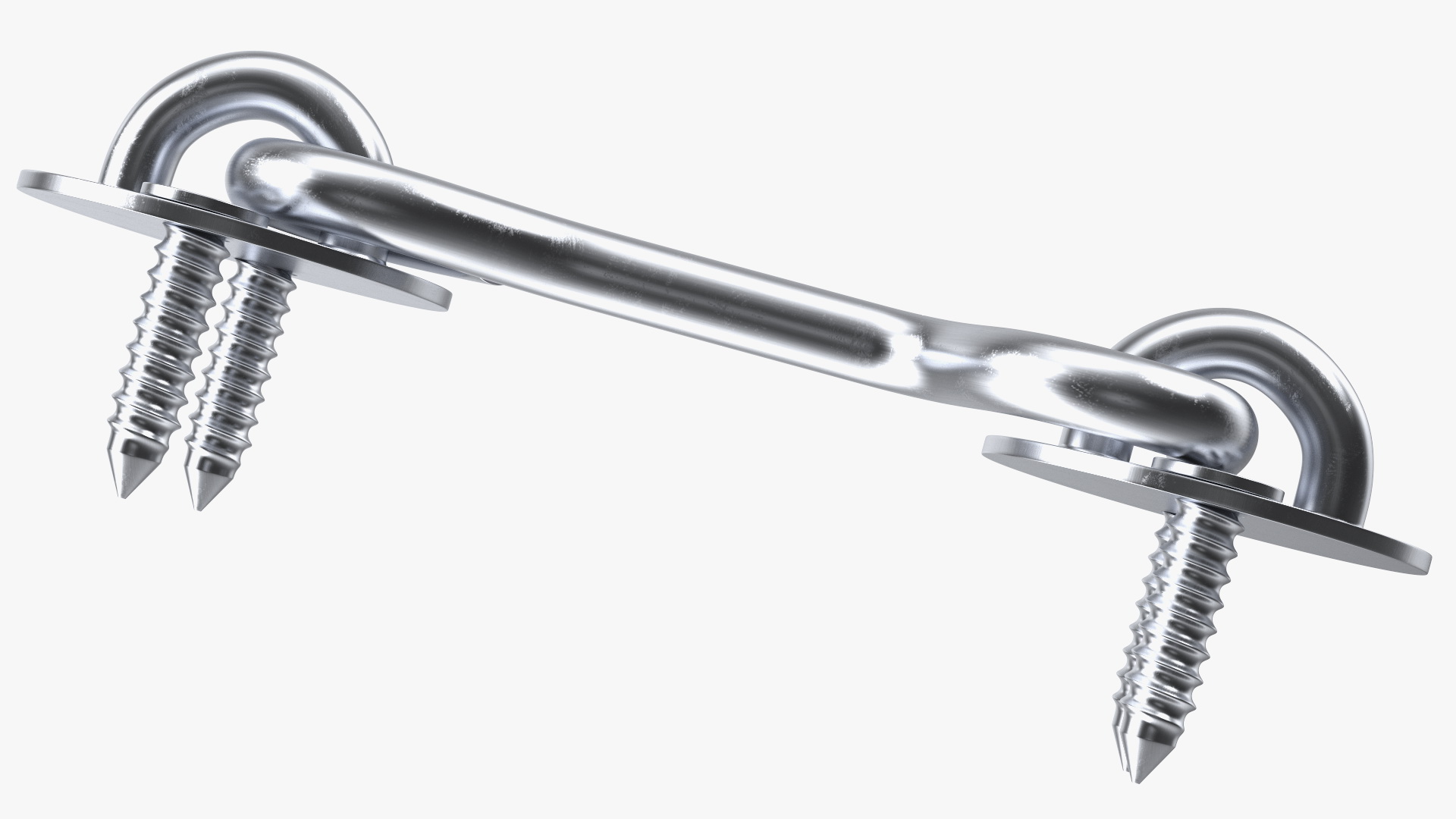 Hook and Eye Latch for Barn Door 3D