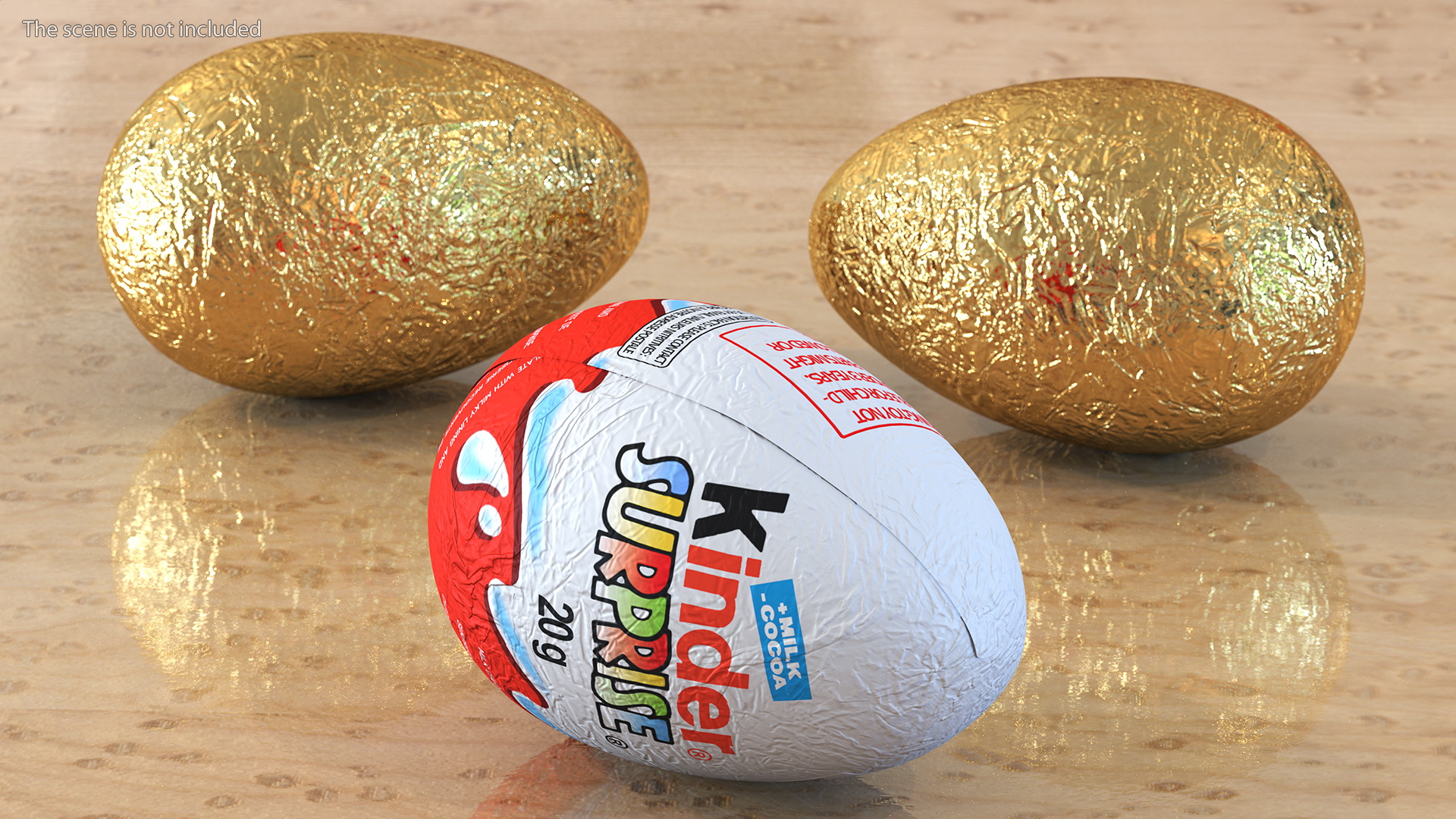 Kinder Surprise Chocolate Egg 3D model