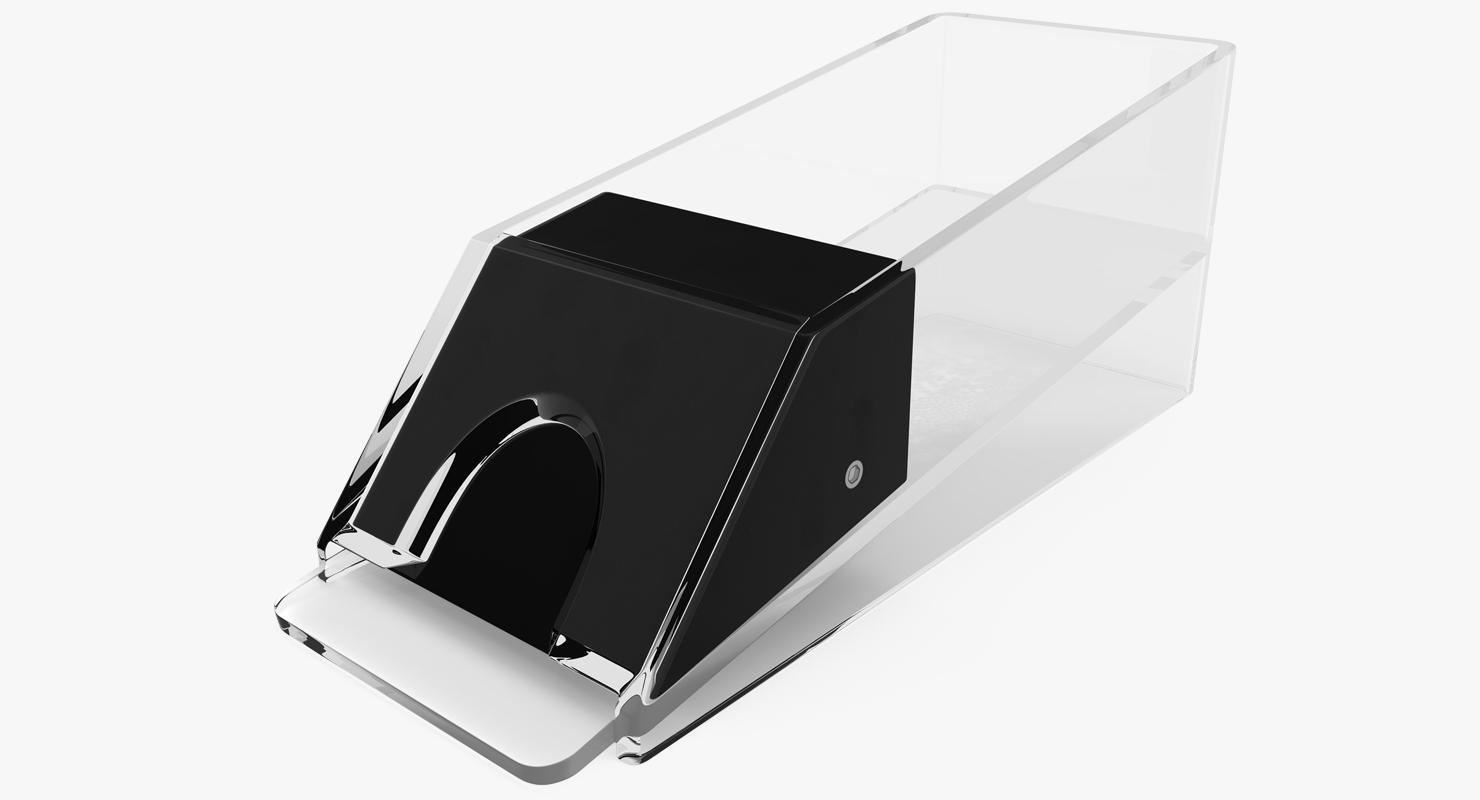 3D Dealer Shoe 6 Deck model