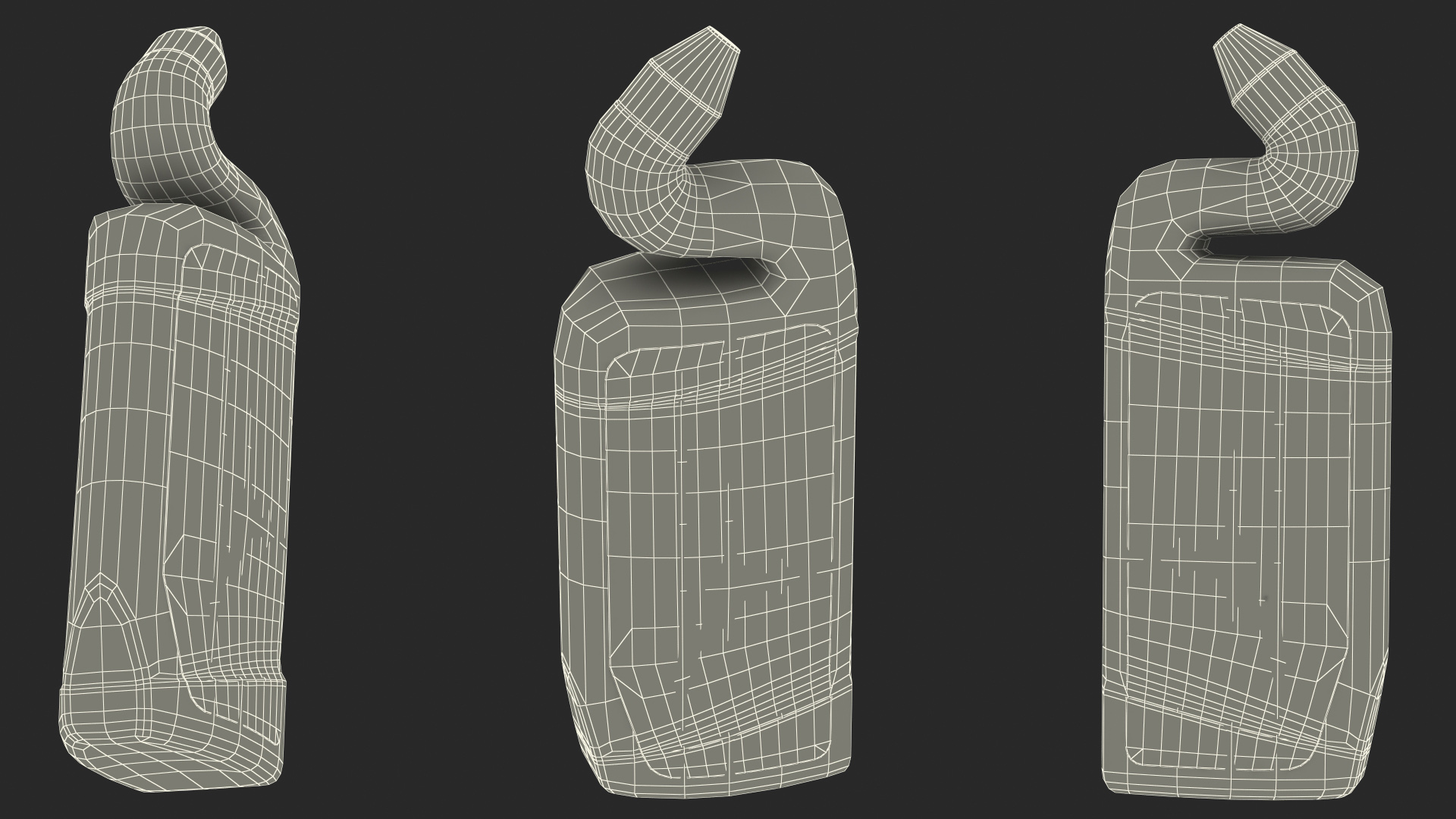 Toilet Duck Cleaner and Freshener Pine Fresh 3D model