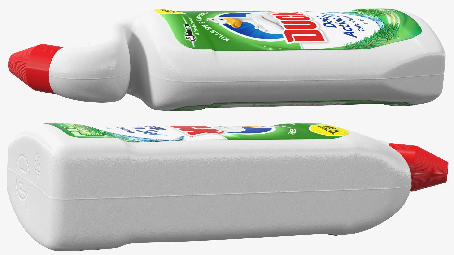 Toilet Duck Cleaner and Freshener Pine Fresh 3D model