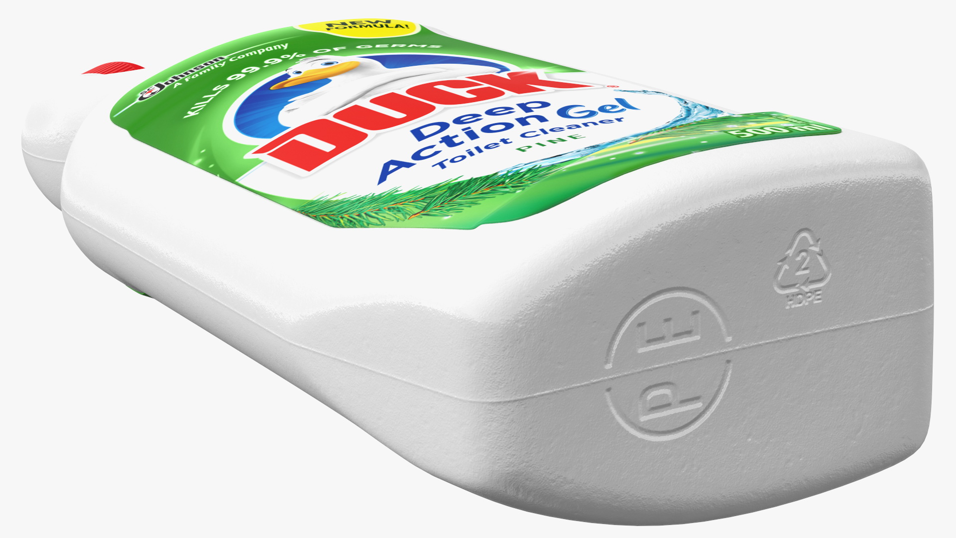 Toilet Duck Cleaner and Freshener Pine Fresh 3D model