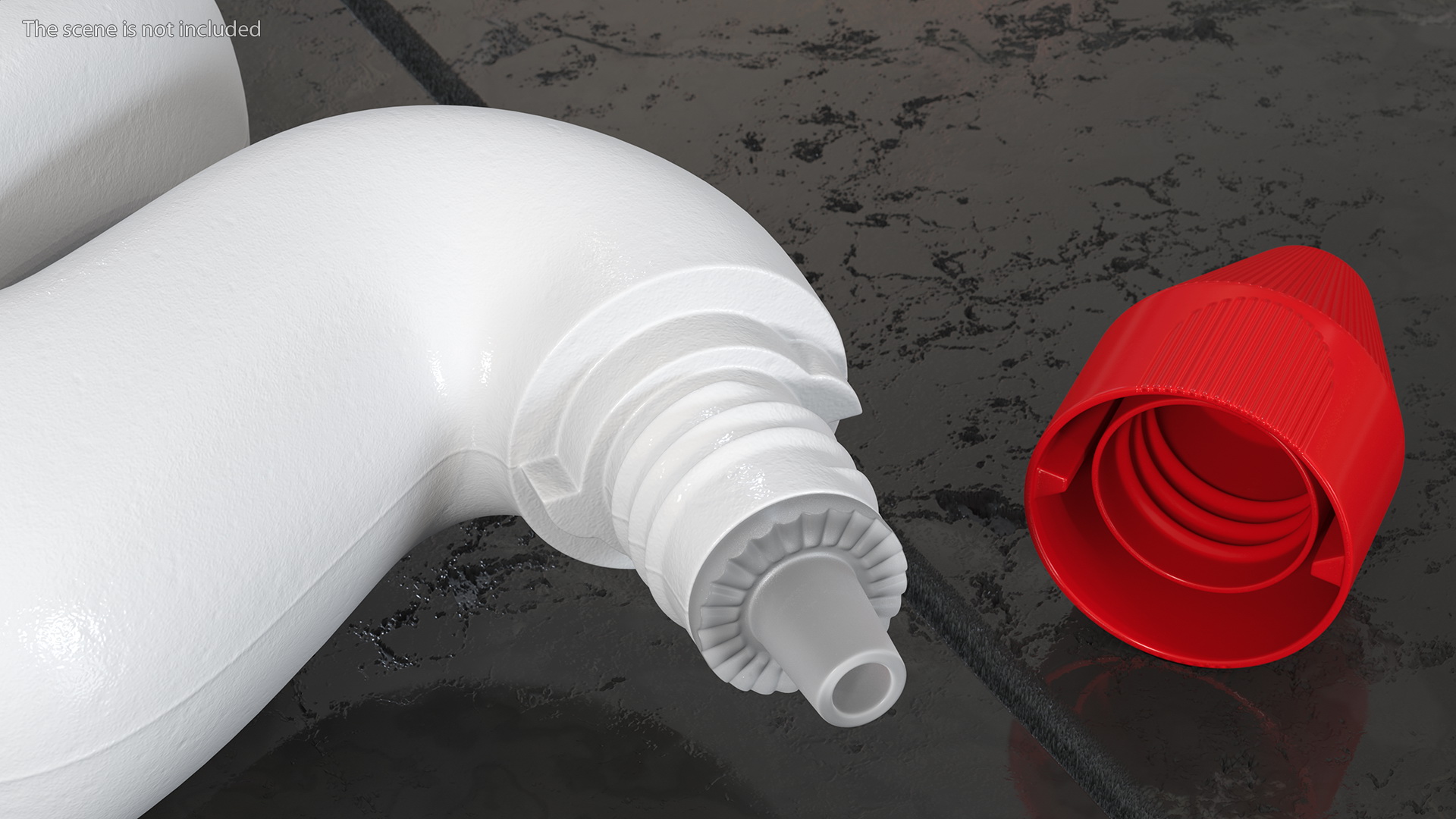 Toilet Duck Cleaner and Freshener Pine Fresh 3D model