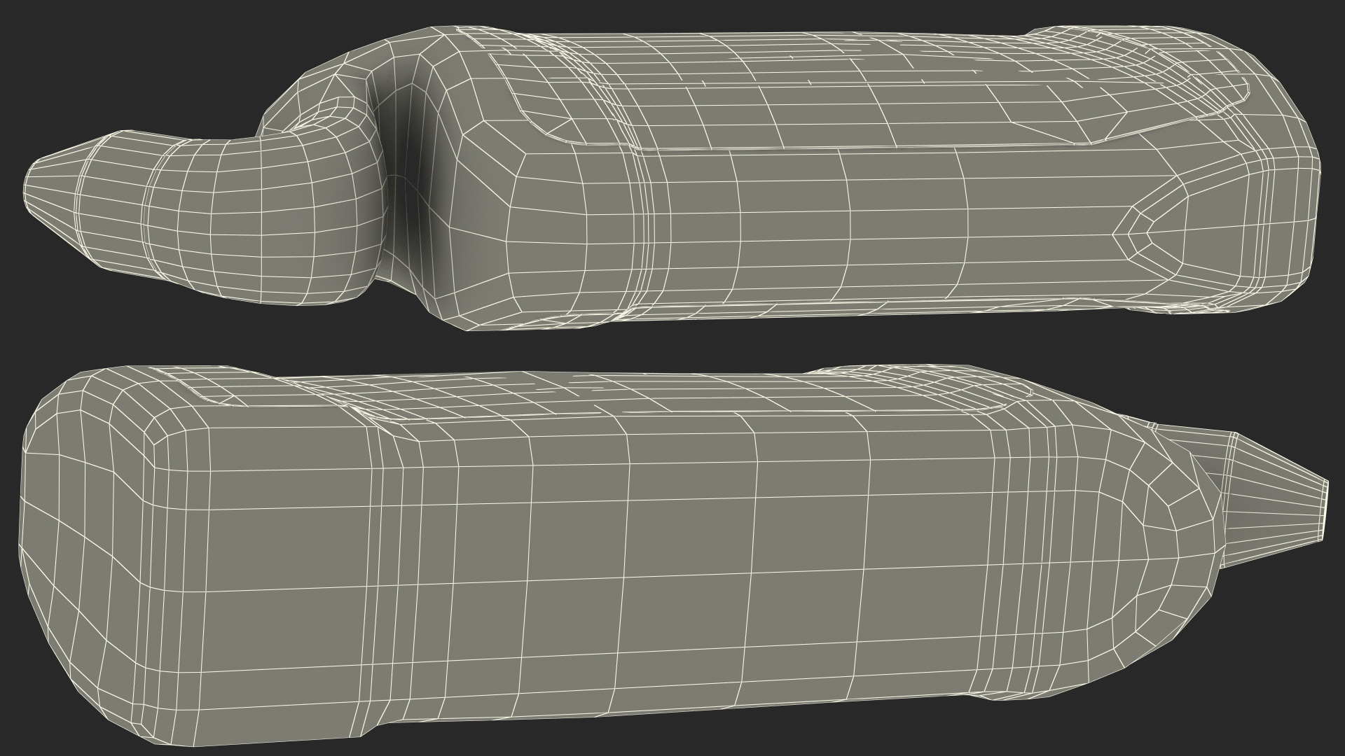 Toilet Duck Cleaner and Freshener Pine Fresh 3D model