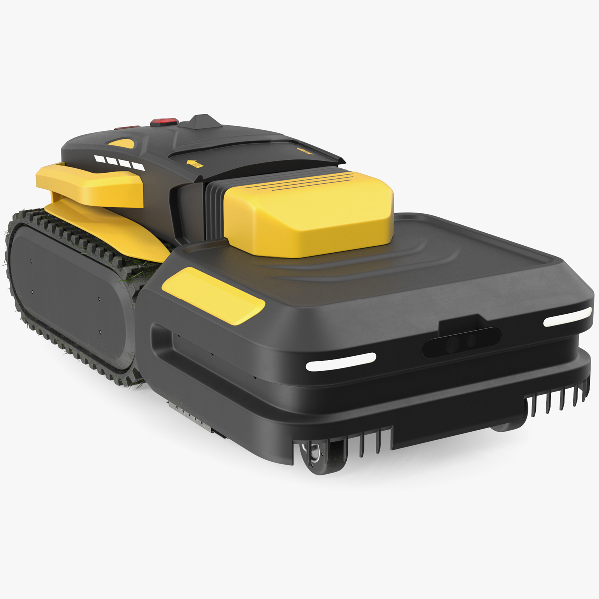 3D Automated Lawn Mower Rigged for Cinema 4D