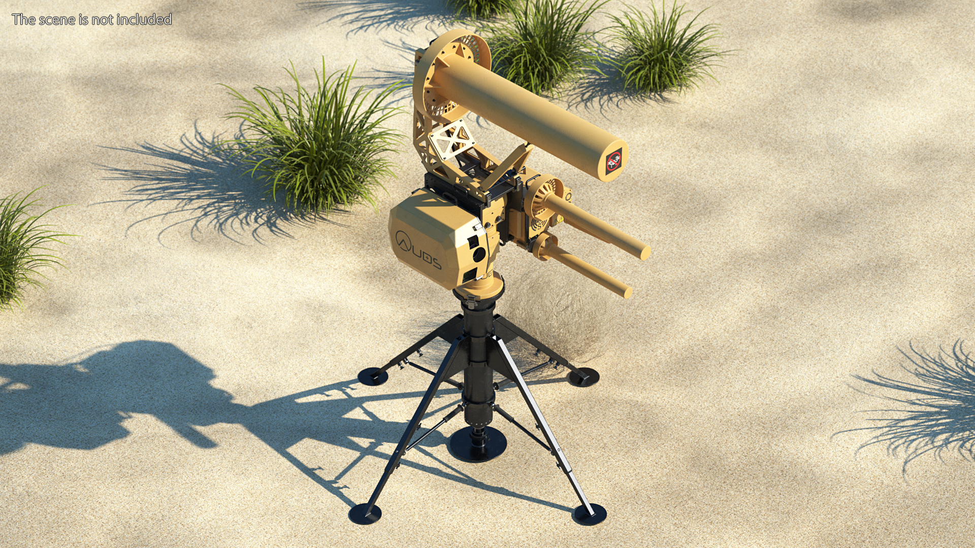 3D model Blighter Electro Optical System and Directional RF Inhibitor
