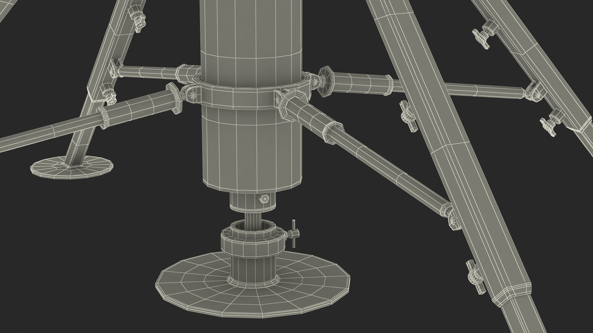 3D model Blighter Electro Optical System and Directional RF Inhibitor