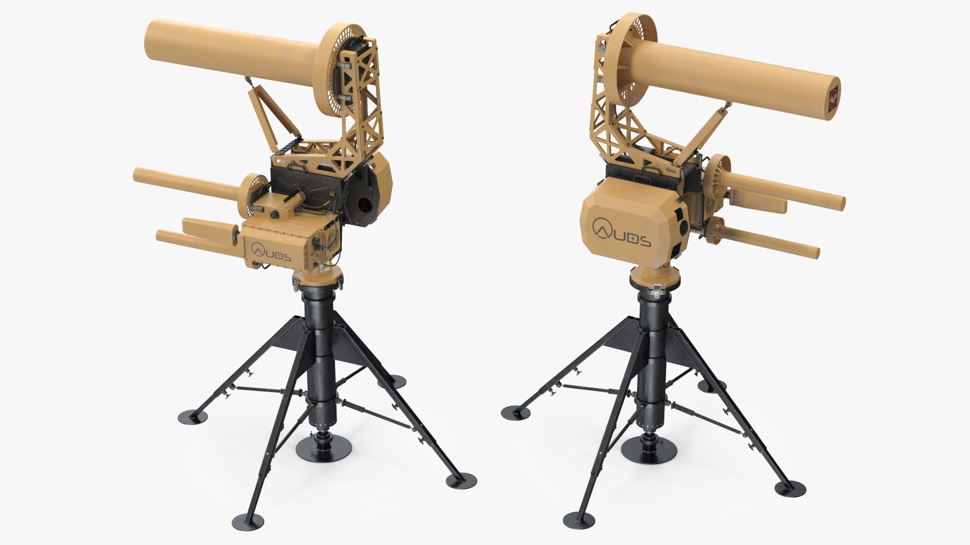 3D model Blighter Electro Optical System and Directional RF Inhibitor