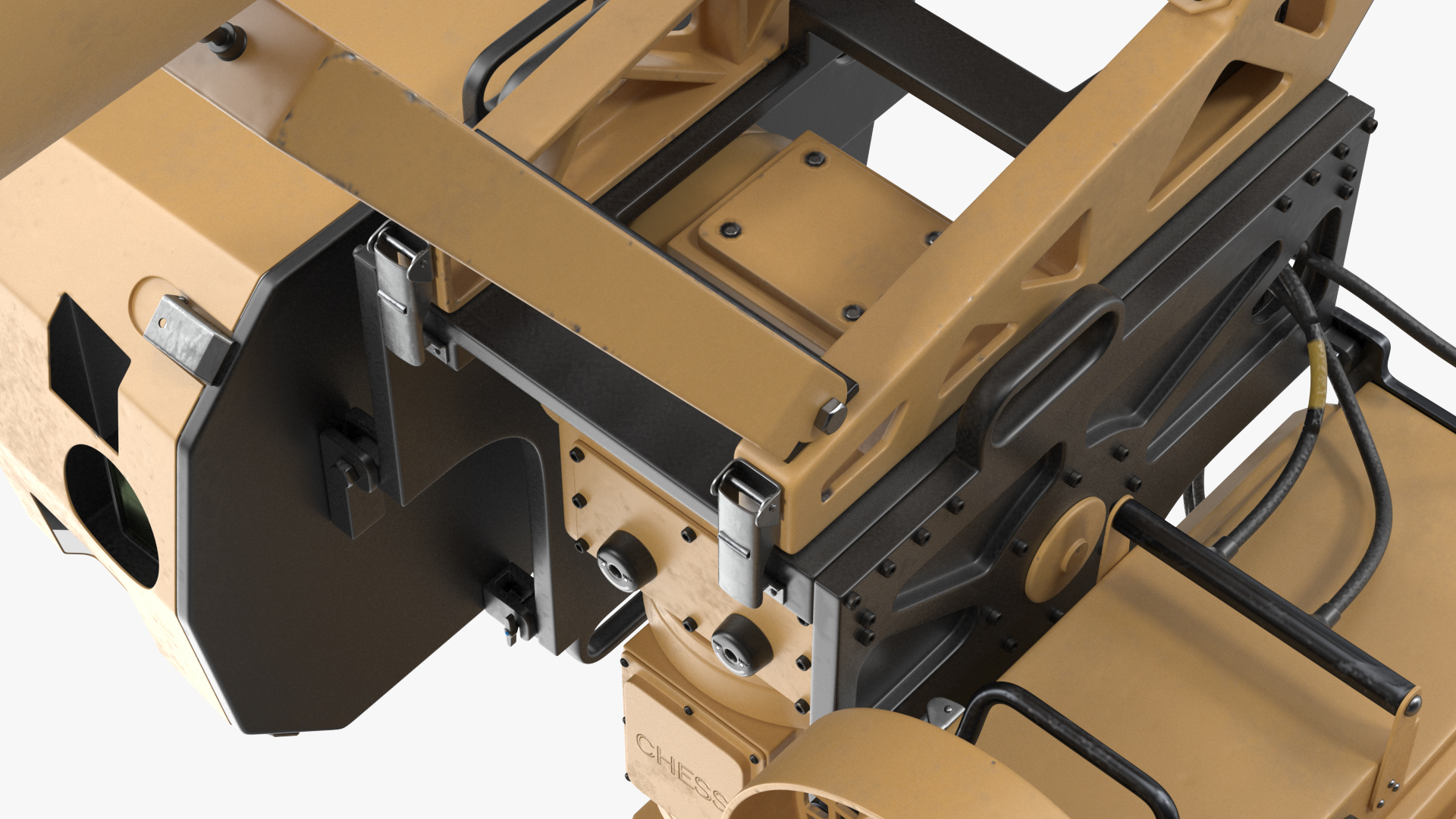3D model Blighter Electro Optical System and Directional RF Inhibitor