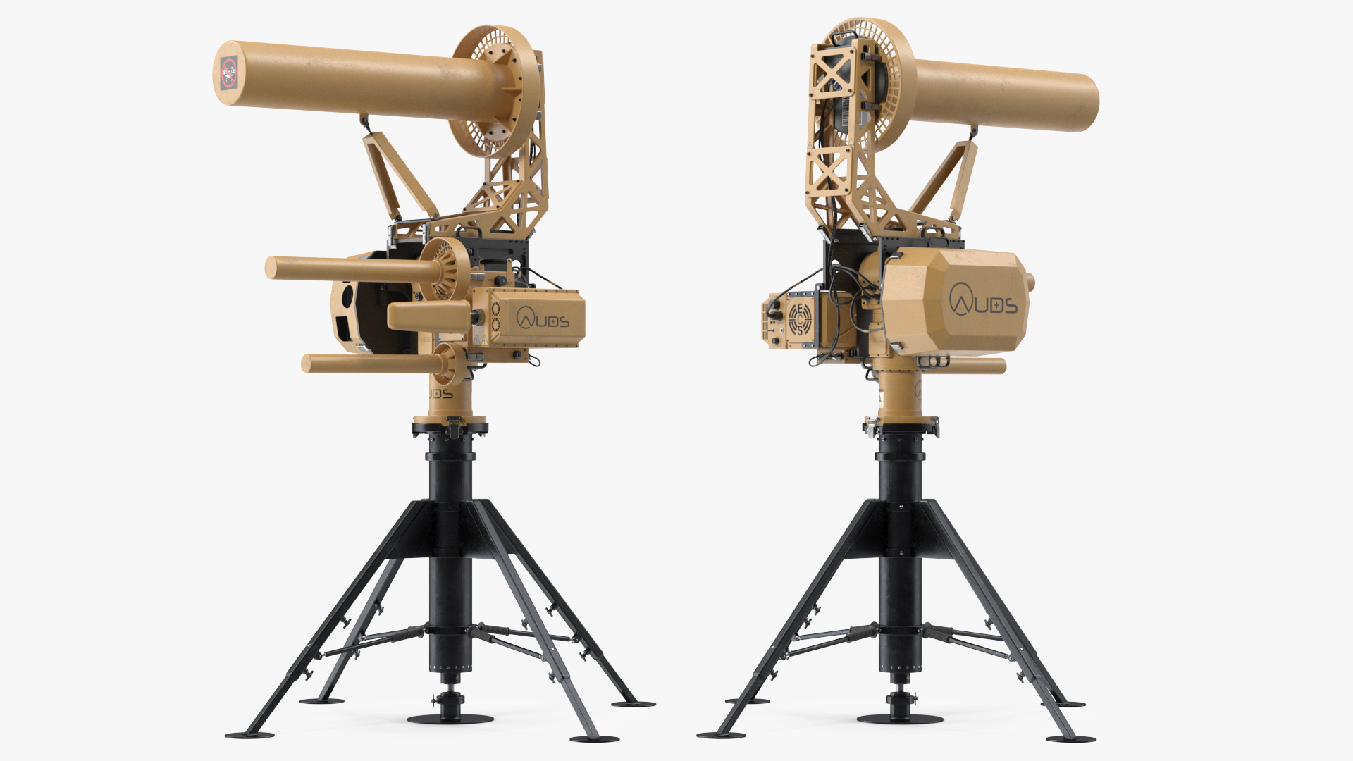 3D model Blighter Electro Optical System and Directional RF Inhibitor