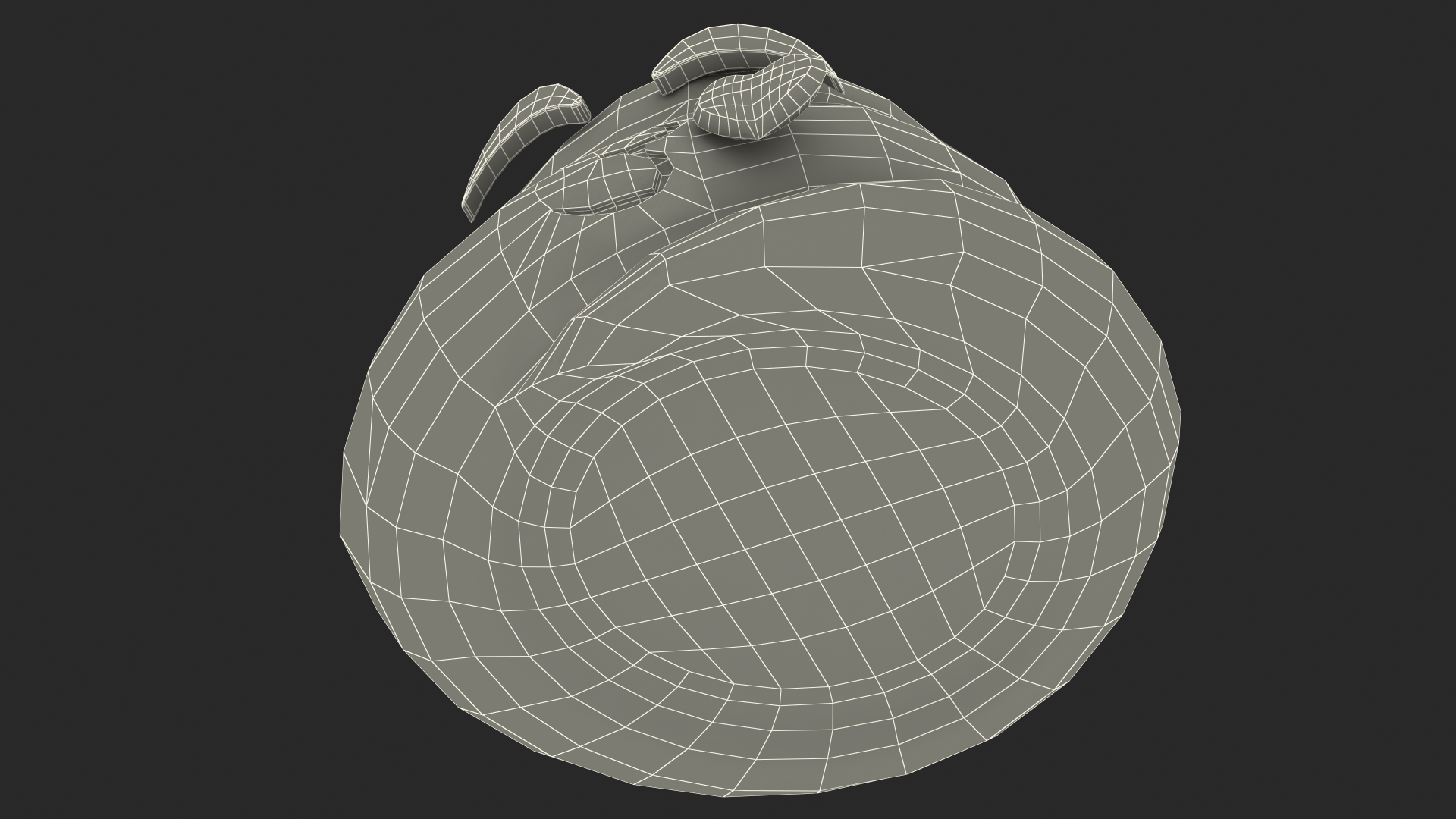 Kissing Face Poop Emoji Smile 3D model