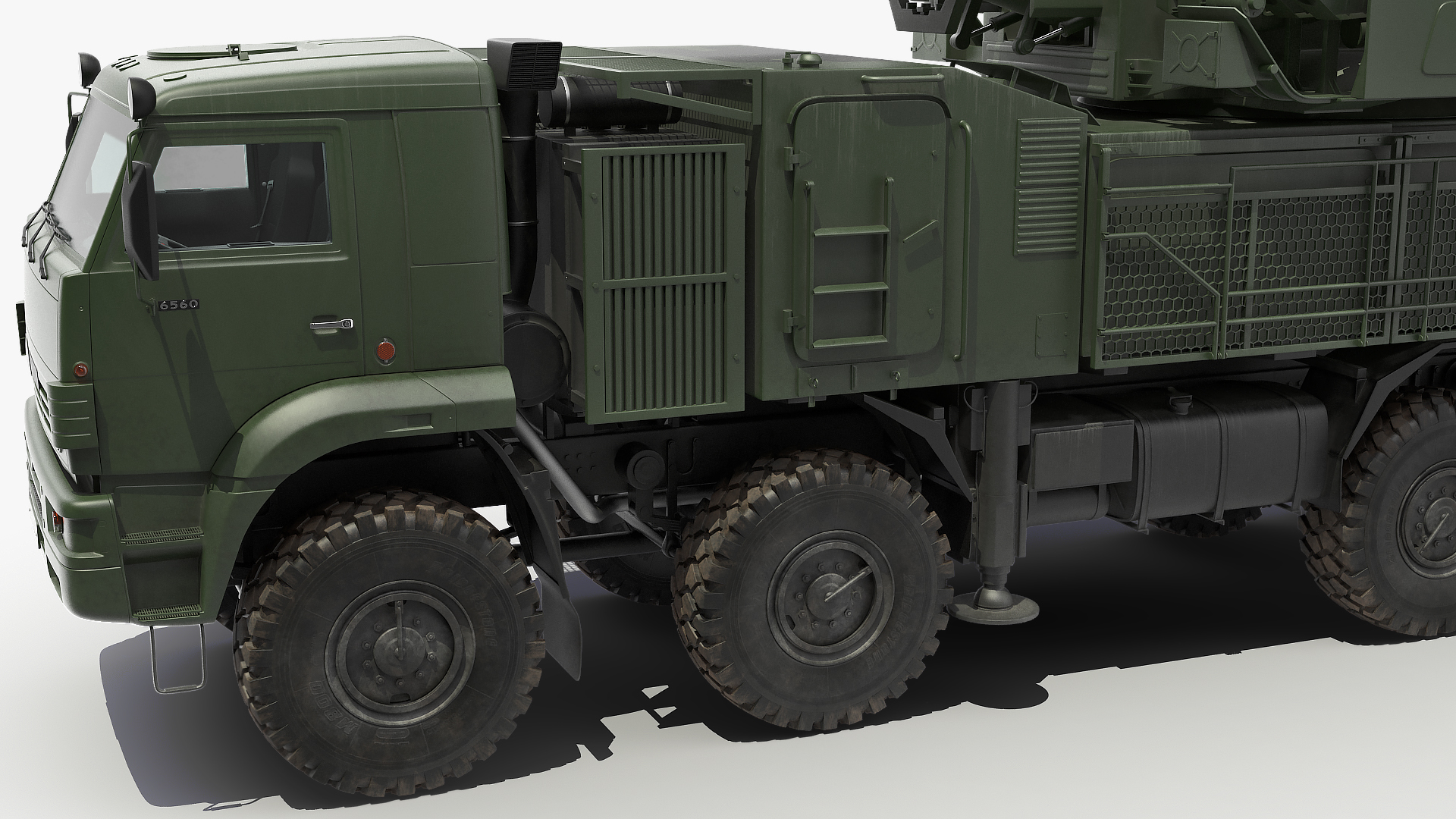 Missile System Pantsir S1 SA-22 Greyhound Dirty 3D