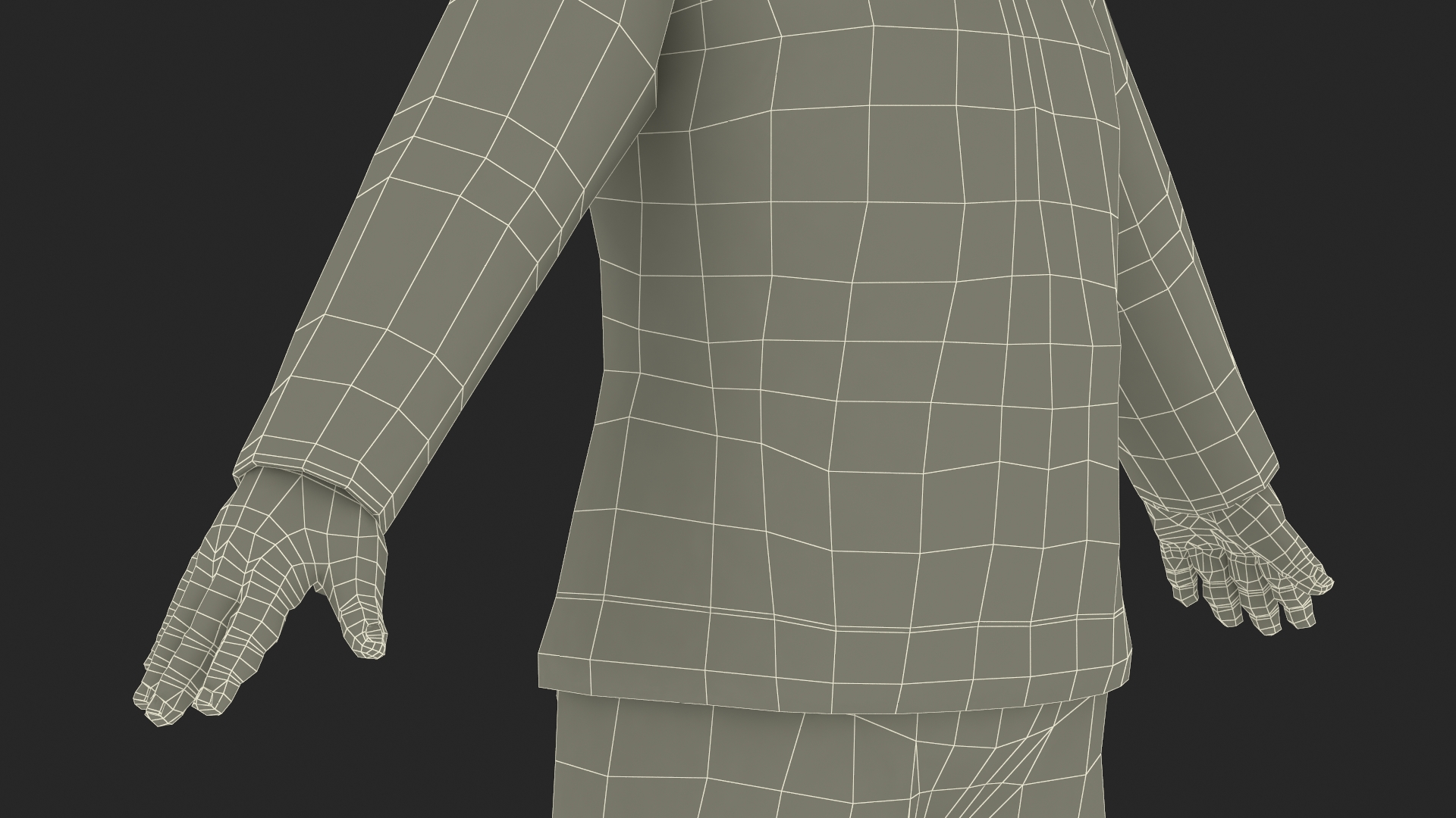 Black Baby Boy Light Skinned Outdoor Style A-Pose 3D model