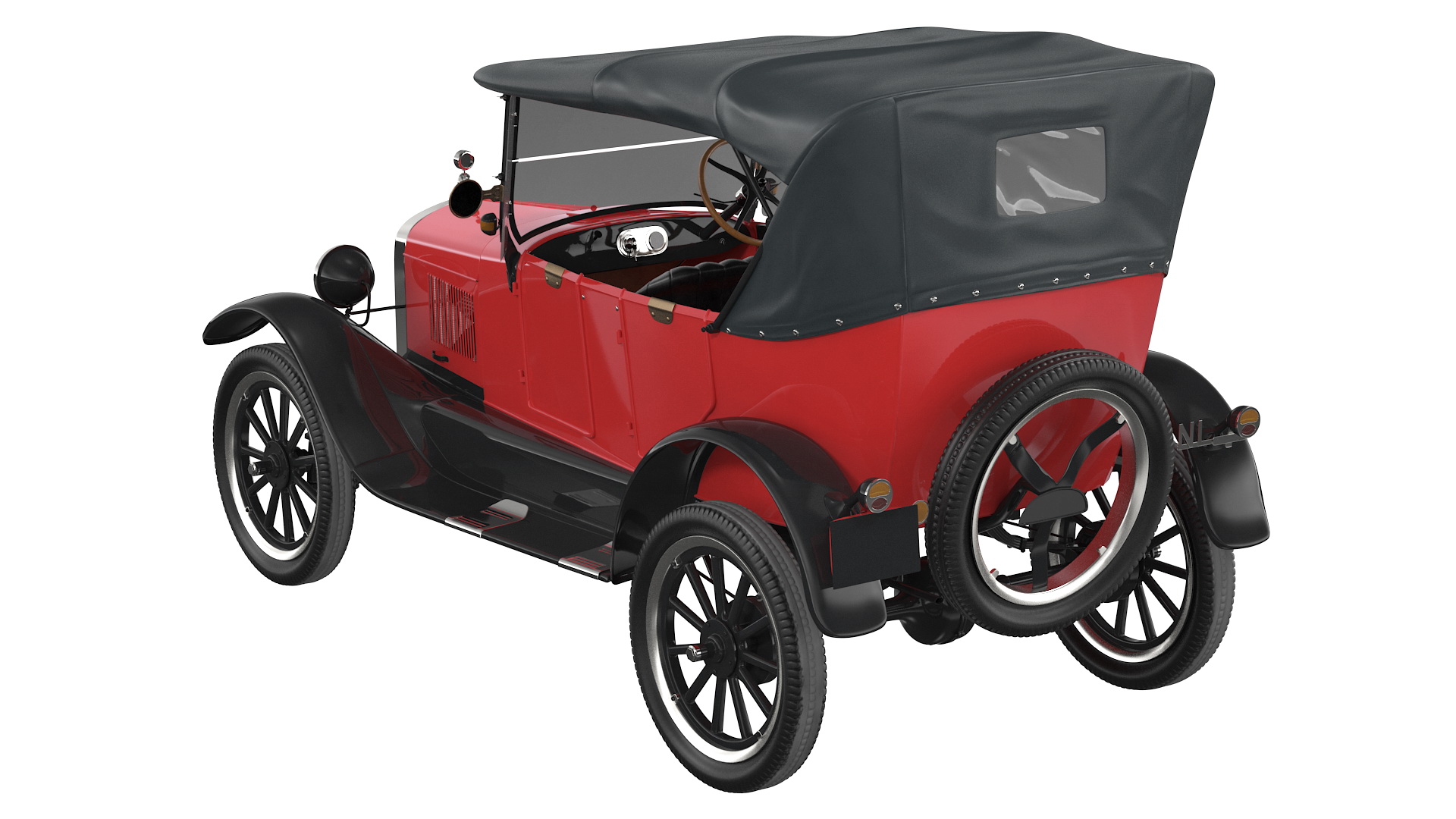 3D Classic Vintage 20s Car Generic