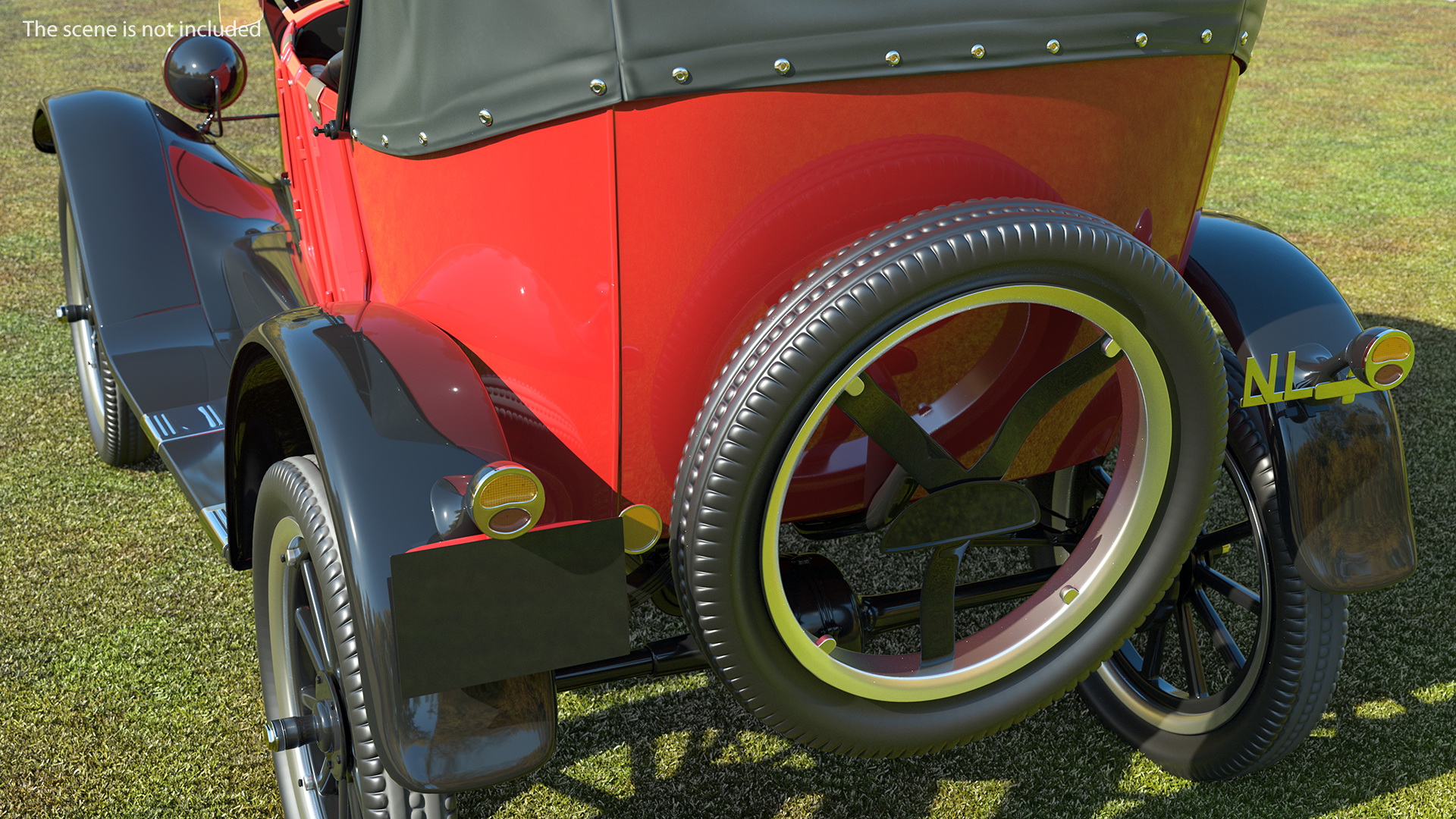 3D Classic Vintage 20s Car Generic