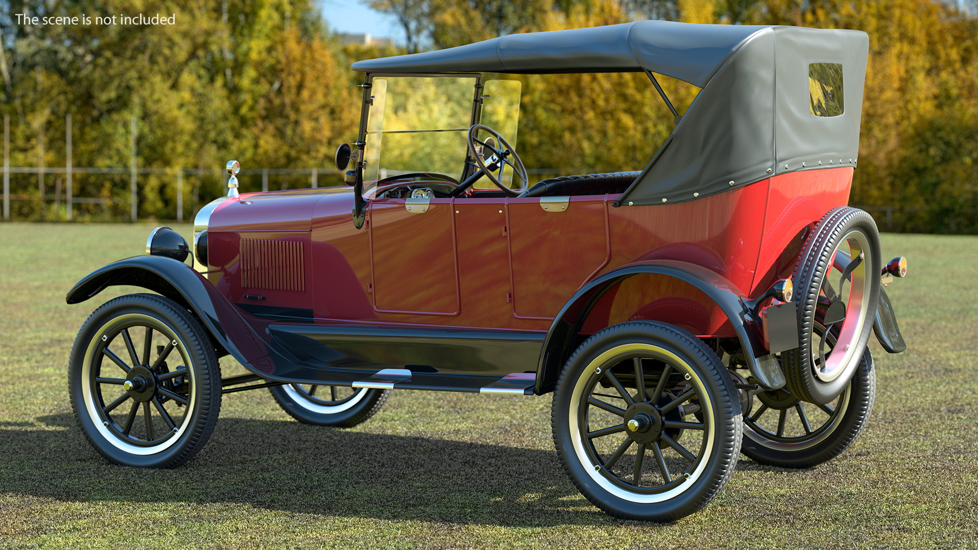 3D Classic Vintage 20s Car Generic