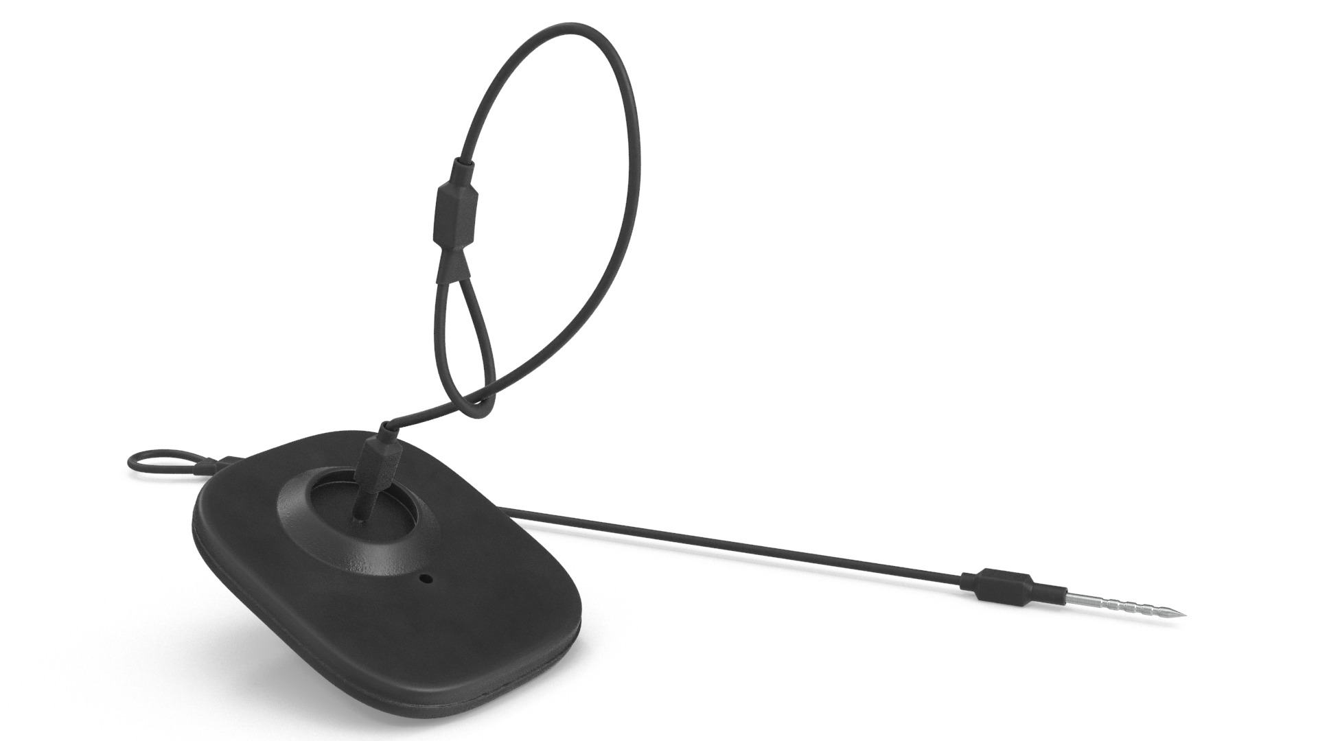 Clothing Security Tag With Cable 3D
