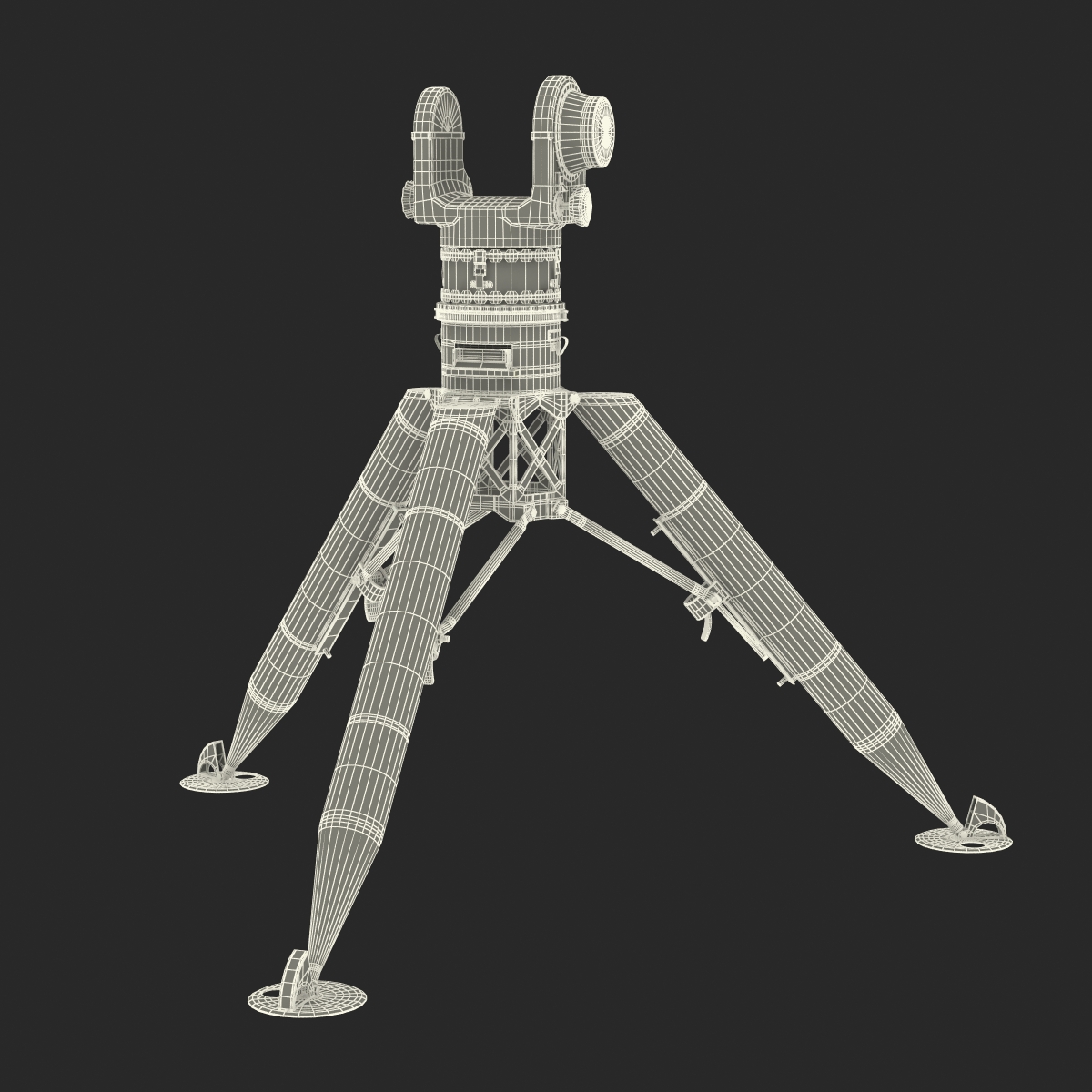 Tripod for TOW Missile 3D