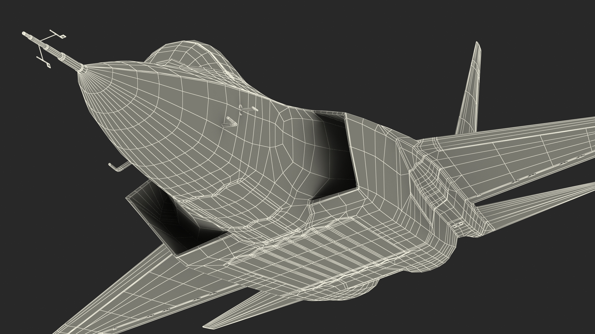 3D Multirole Jet Fighter Flight model