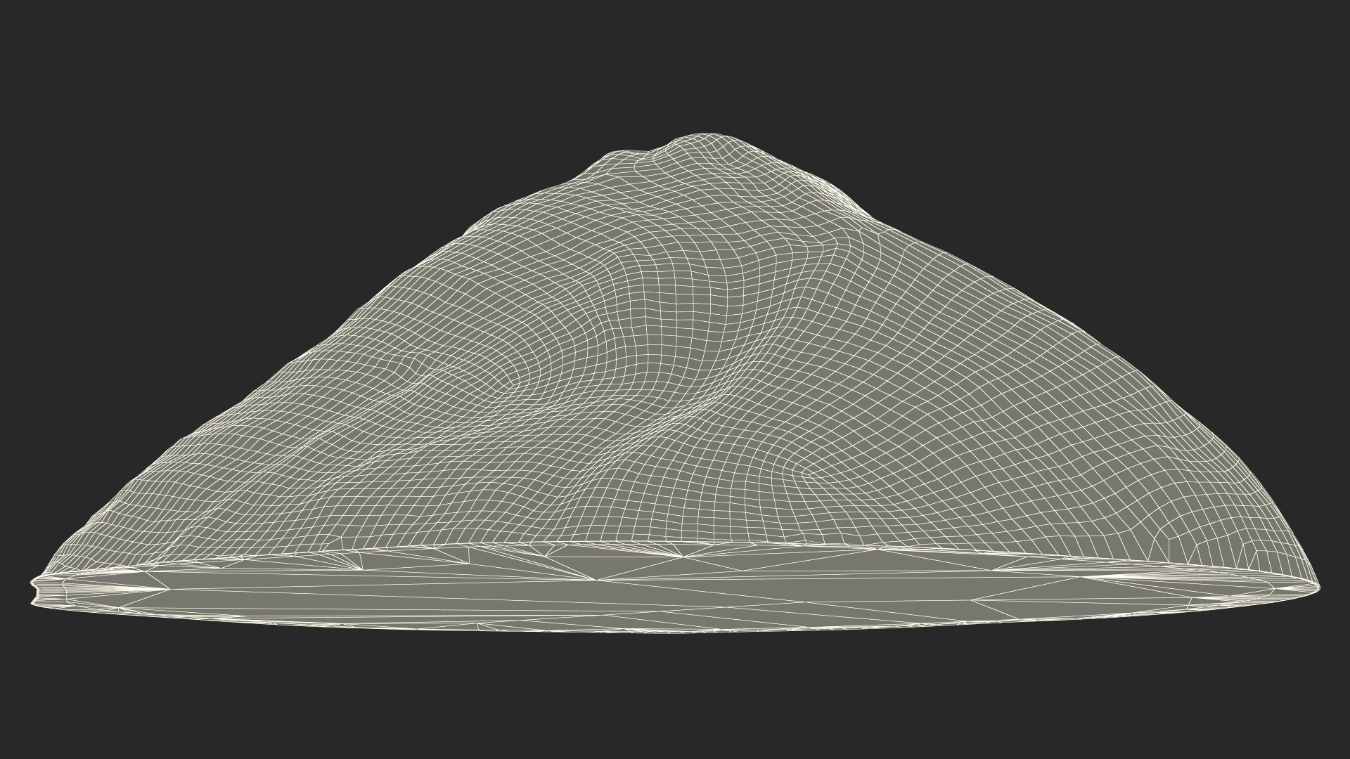 3D Pile of Beach Sand model