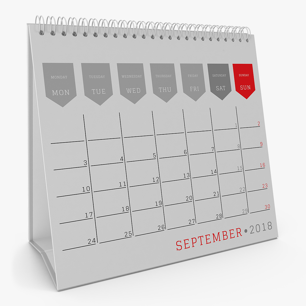 Desk Calendar, view 3