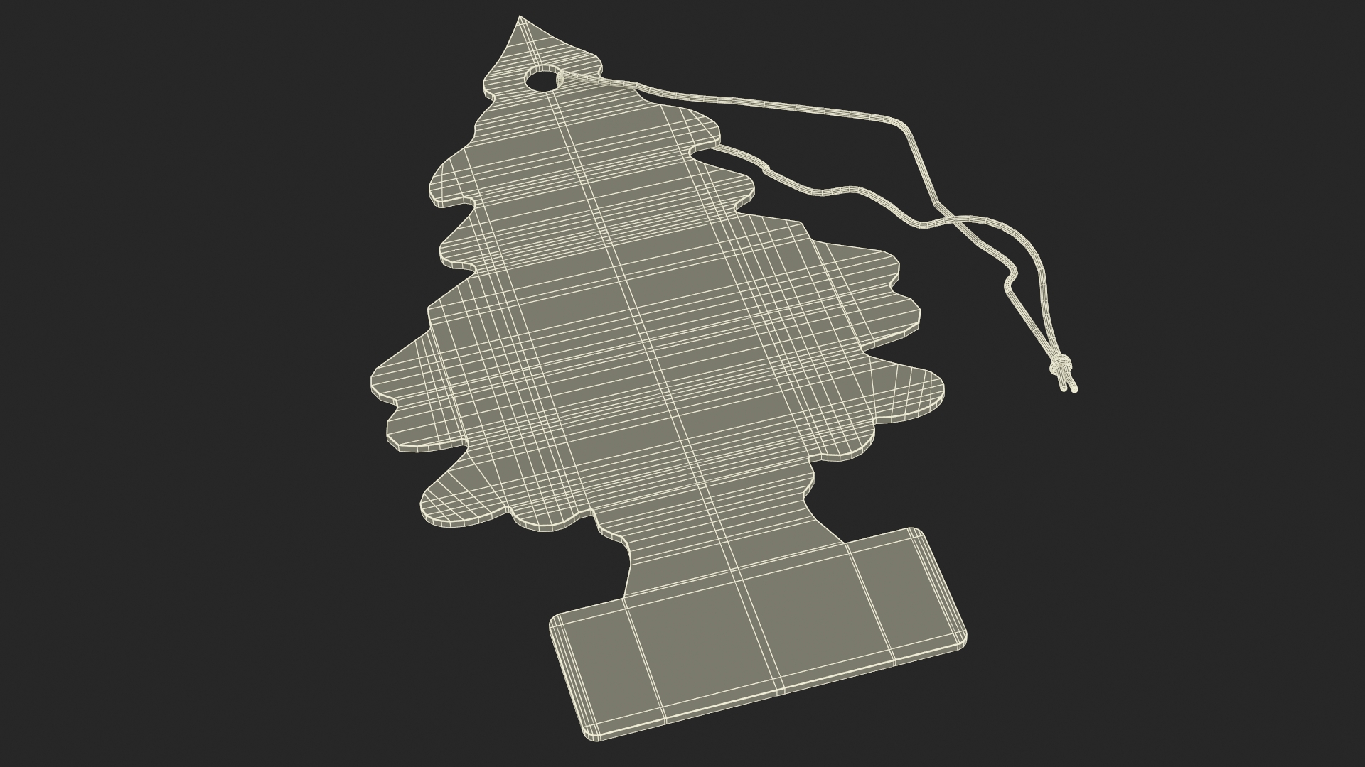 Little Trees Car Freshener Vanillaroma Juice 3D model