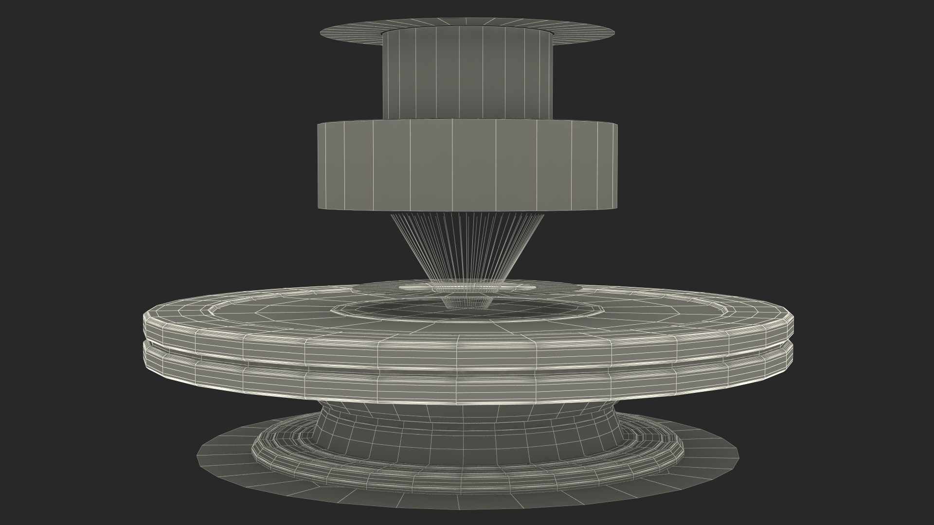 3D Futuristic Holographic Earth Display