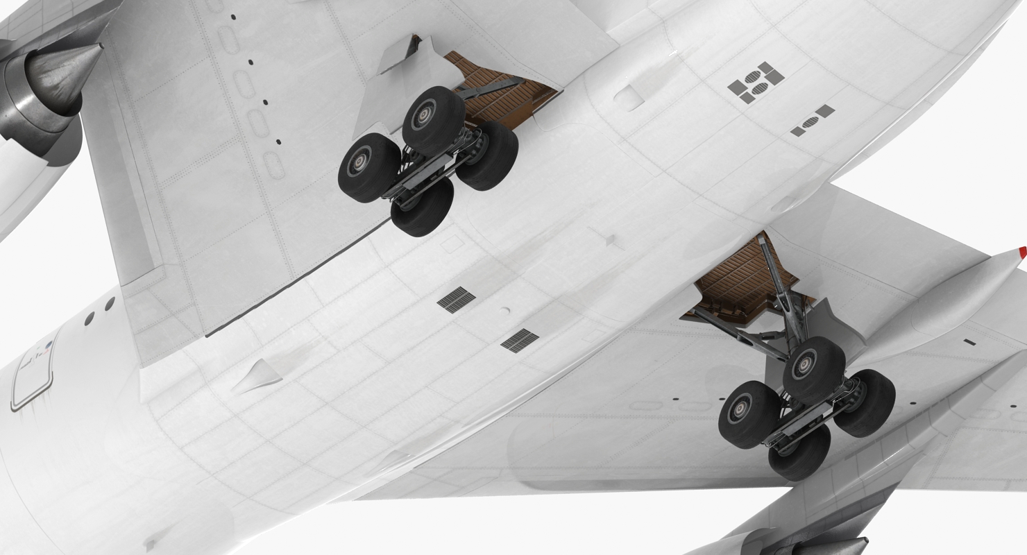 3D model Airbus A350 900 Generic Rigged